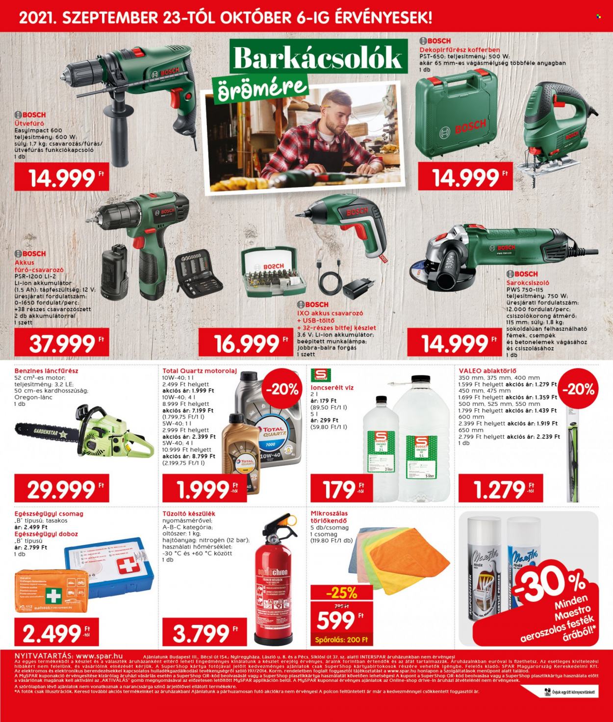 INTERSPAR akciós újságok - 2021.09.23 - 2021.09.29. Oldal 23