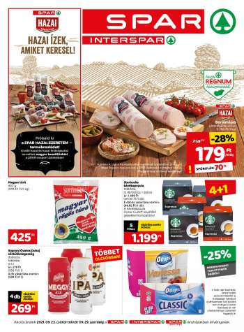 Újság SPAR - 2021.09.23 - 2021.09.29.