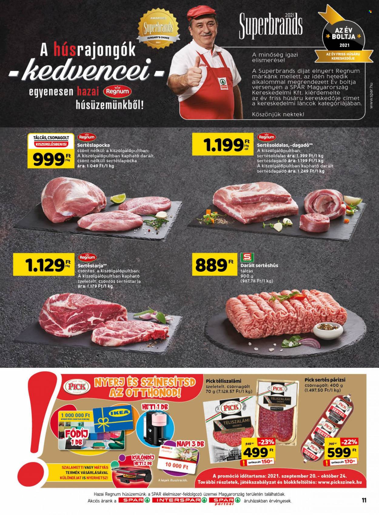 SPAR akciós újságok - 2021.09.23 - 2021.09.29. Oldal 15