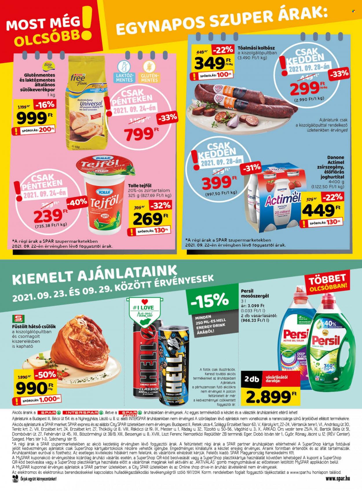 SPAR akciós újságok - 2021.09.23 - 2021.09.29. Oldal 34