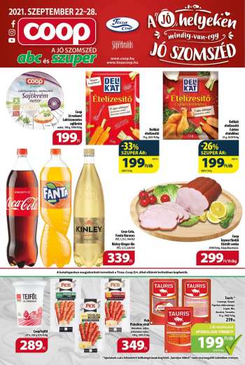 Újság Coop - 2021.09.22 - 2021.09.28.