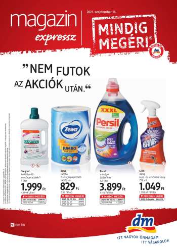 Újság dm drogerie markt - 2021.09.16 - 2021.09.30.
