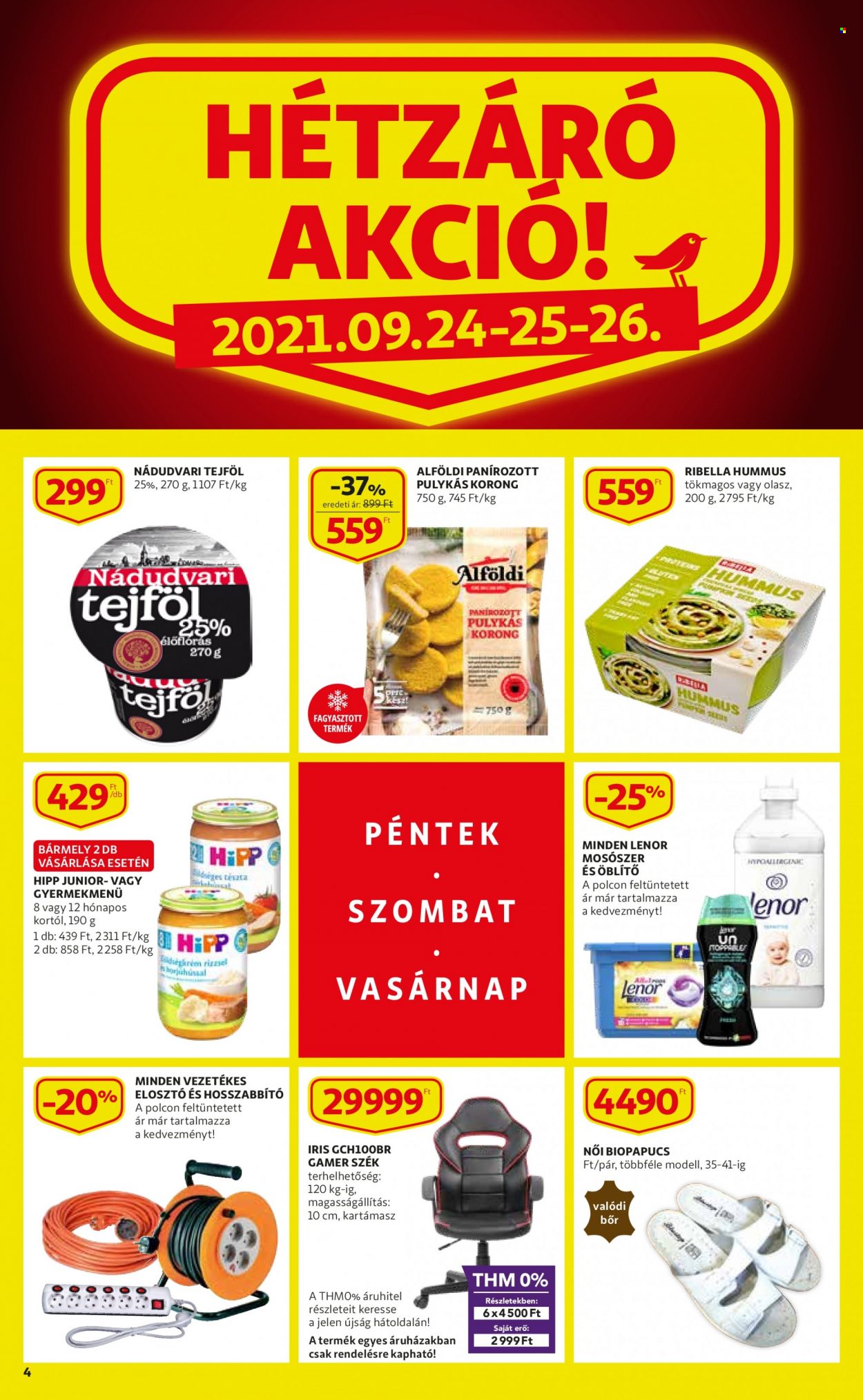 Auchan akciós újságok - 2021.09.23 - 2021.09.29. Oldal 4