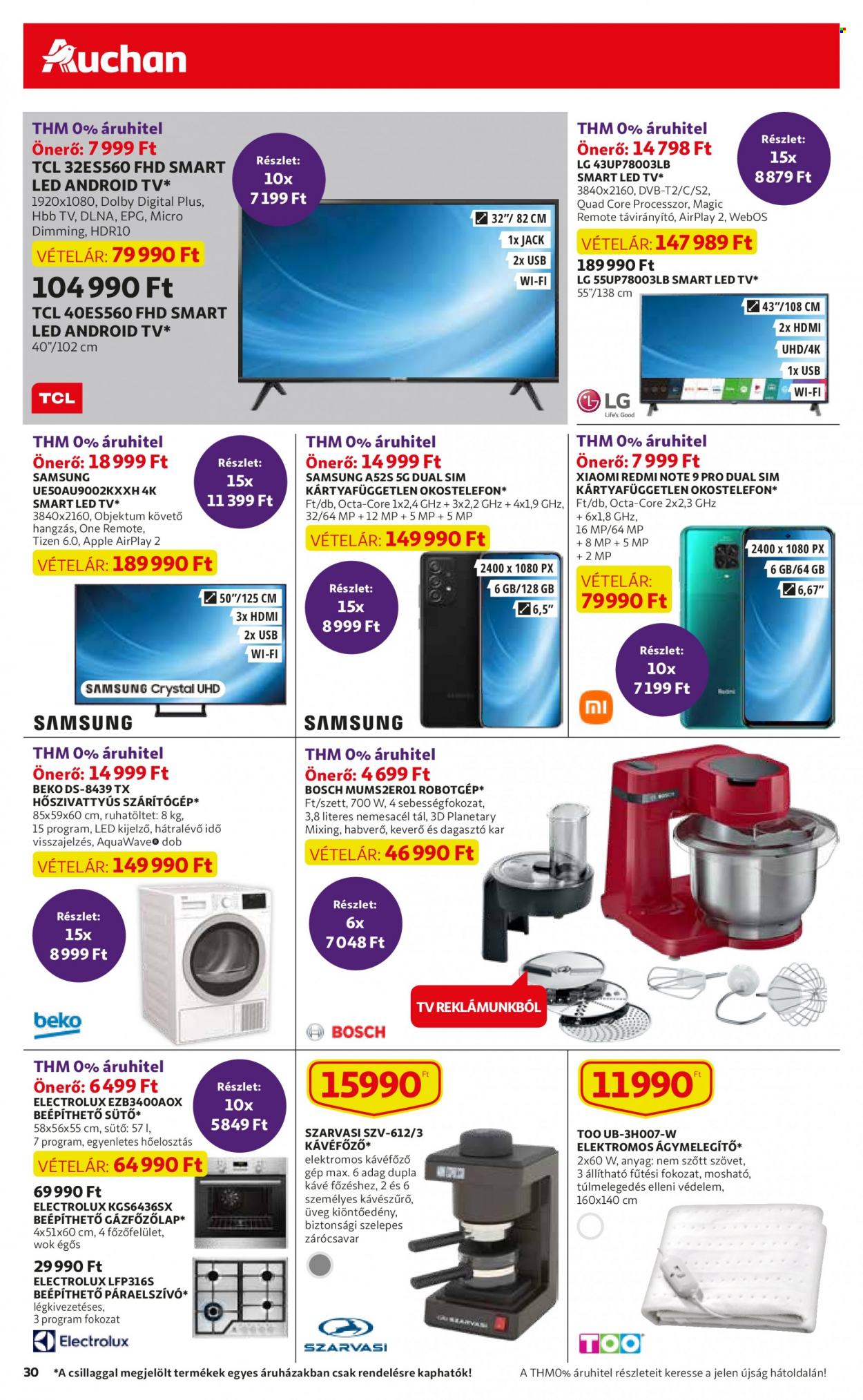 Auchan akciós újságok - 2021.09.23 - 2021.09.29. Oldal 30