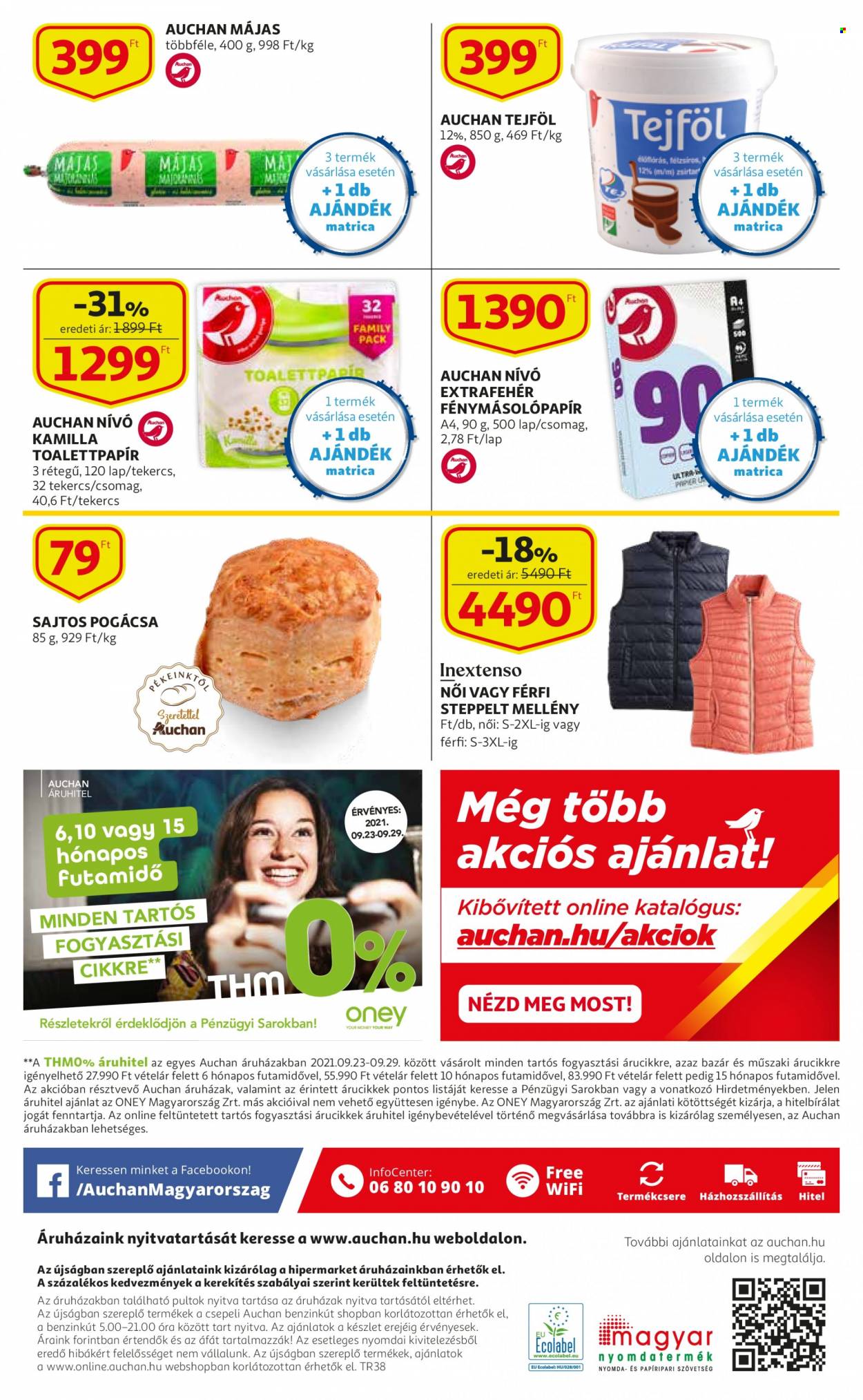 Auchan akciós újságok - 2021.09.23 - 2021.09.29. Oldal 36