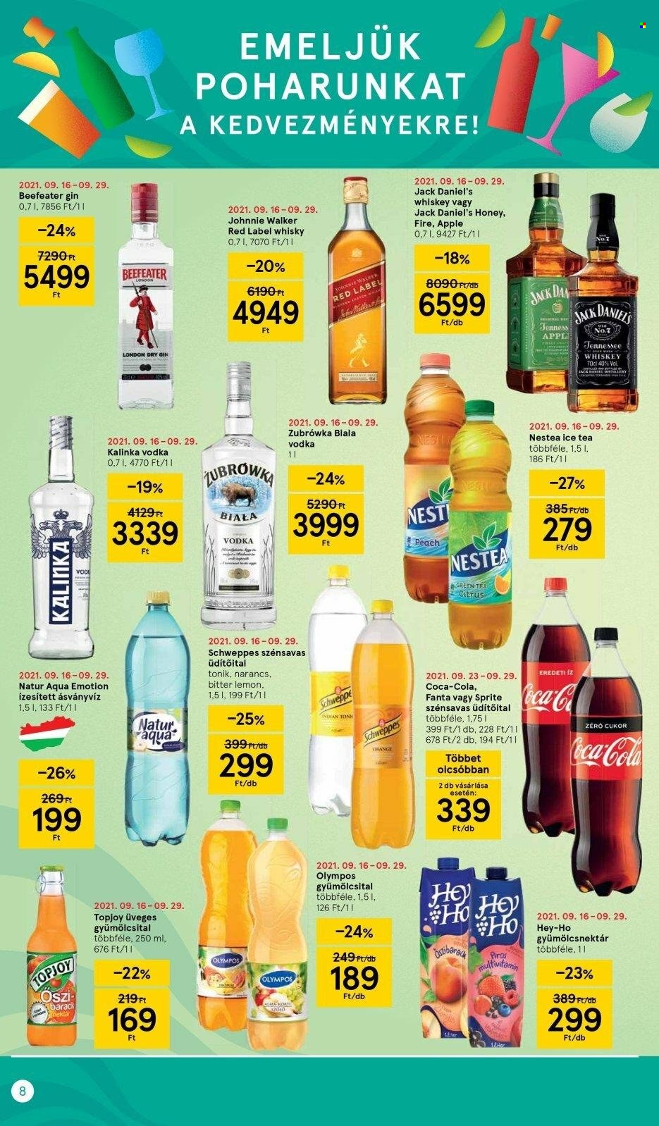 TESCO akciós újságok - 2021.09.23 - 2021.09.29. Oldal 8