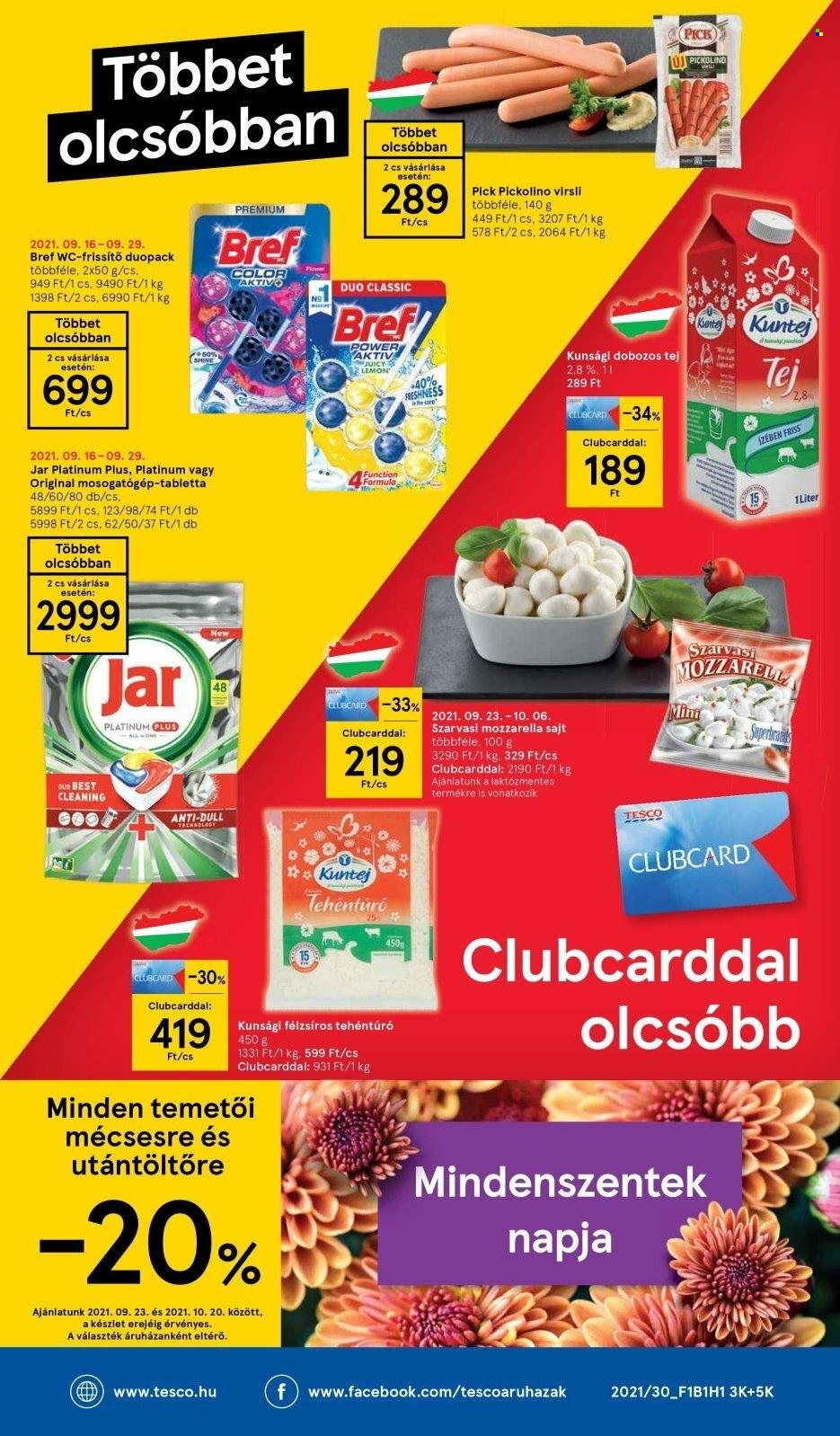 TESCO akciós újságok - 2021.09.23 - 2021.09.29. Oldal 16