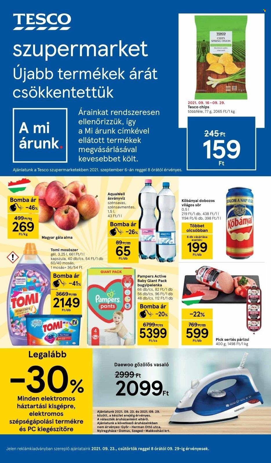 TESCO akciós újságok - 2021.09.23 - 2021.09.29. Oldal 1