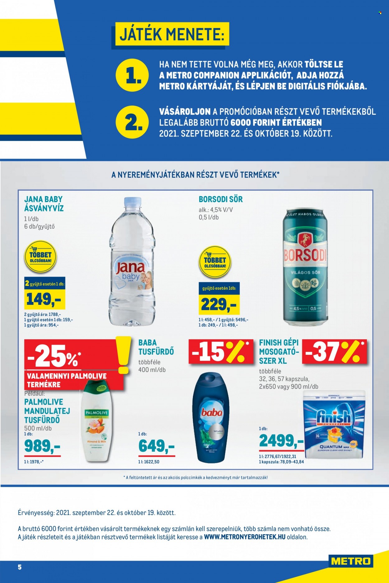 Metro akciós újságok - 2021.09.22 - 2021.10.05. Oldal 5