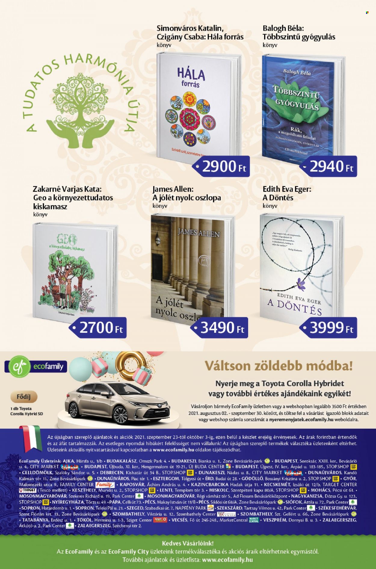 EcoFamily akciós újságok - 2021.09.23 - 2021.10.03. Oldal 8