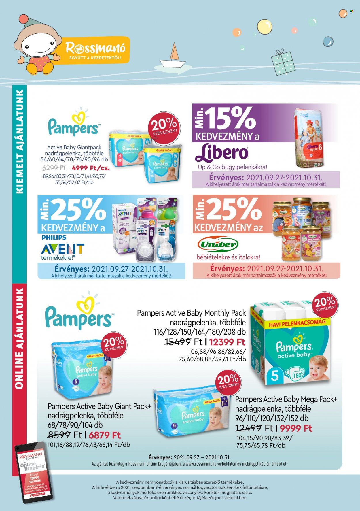 Rossmann akciós újságok - 2021.09.27 - 2021.10.31. Oldal 2