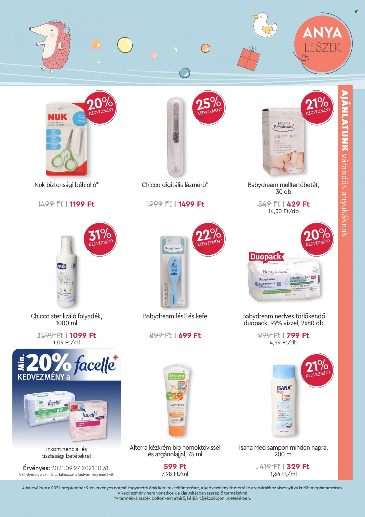 Rossmann akciós újságok - 2021.09.27 - 2021.10.31. Oldal 3