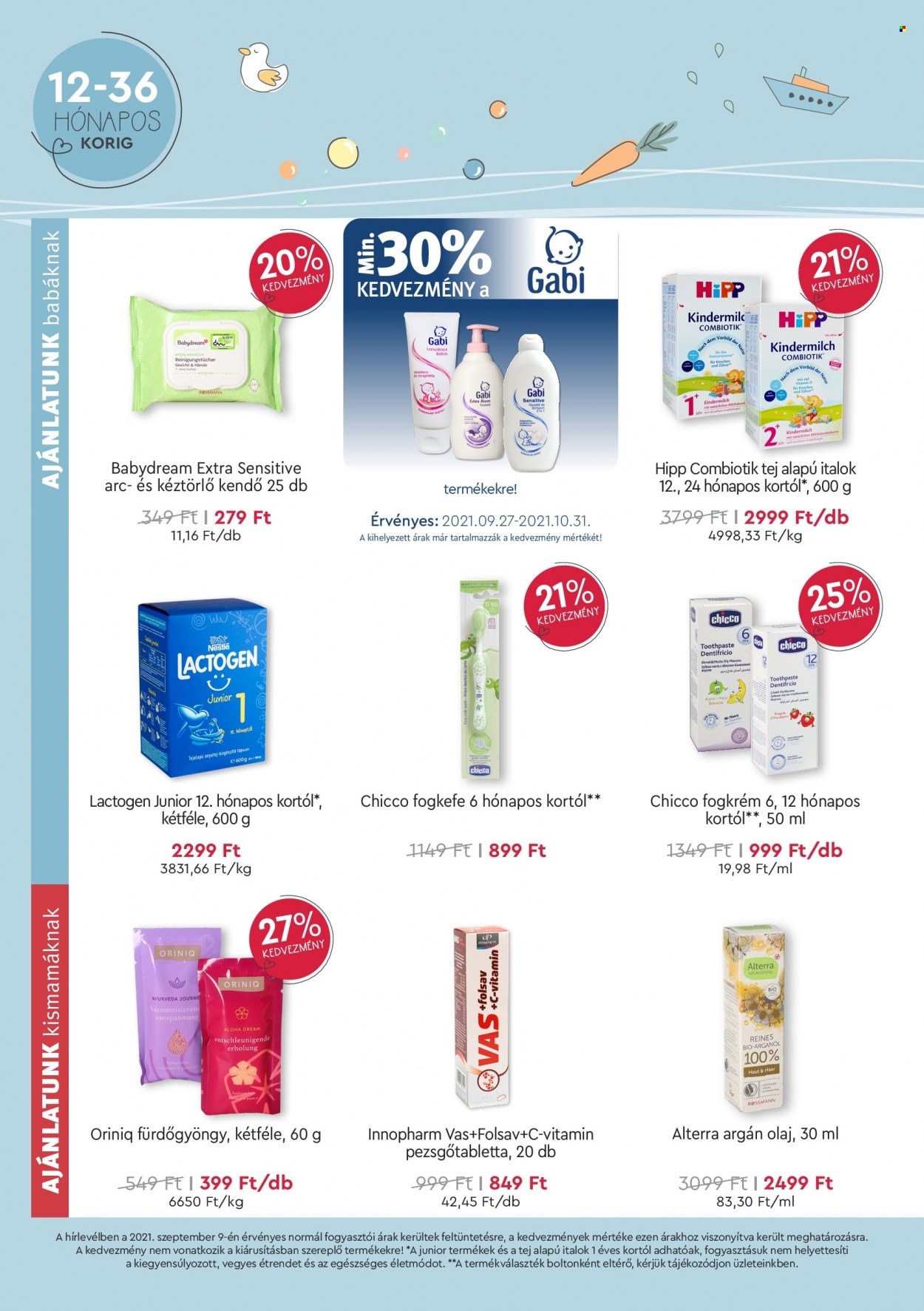 Rossmann akciós újságok - 2021.09.27 - 2021.10.31. Oldal 6