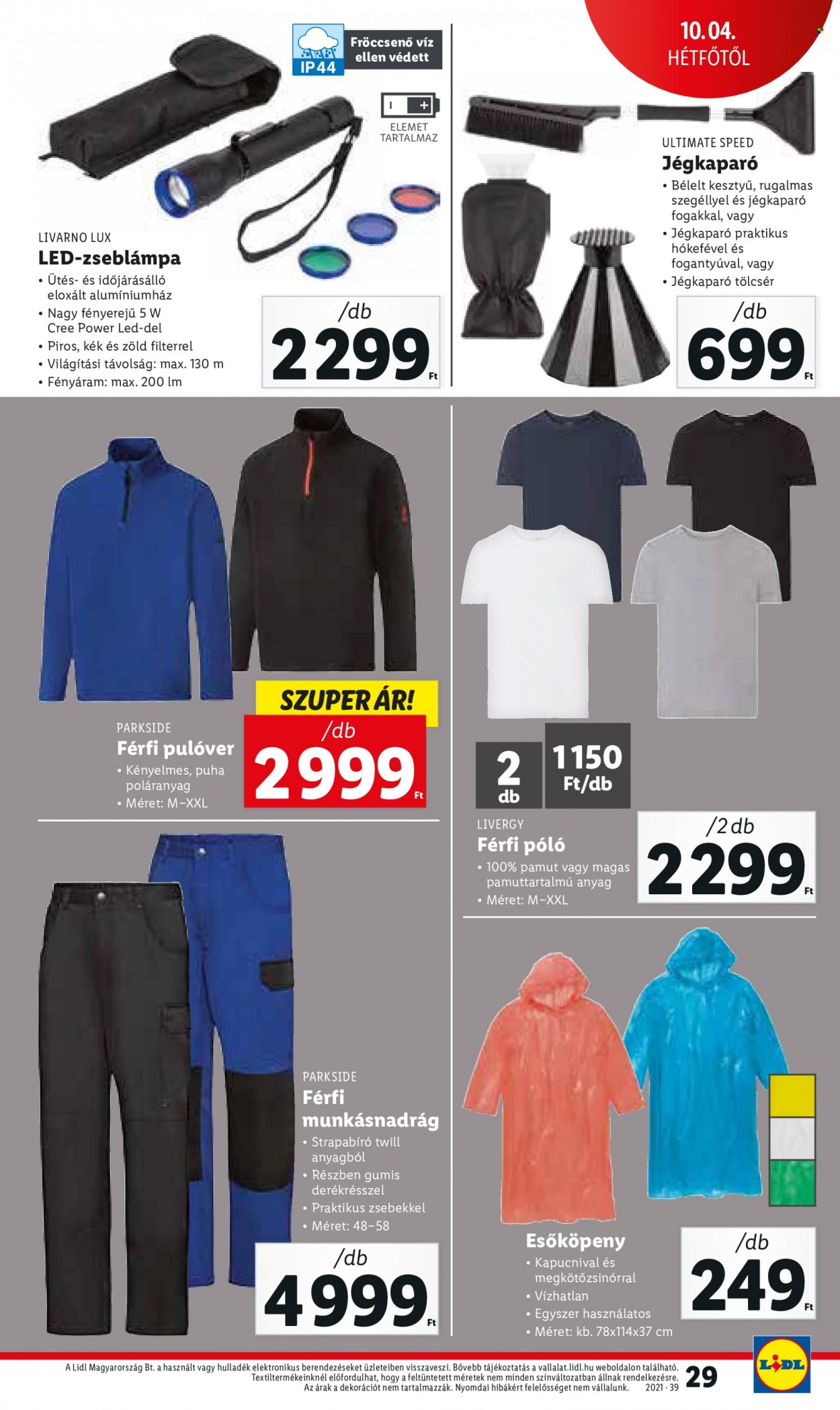 Lidl akciós újságok - 2021.09.30 - 2021.10.06. Oldal 29