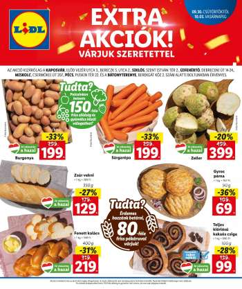 Újság Lidl - 2021.09.30 - 2021.10.03.