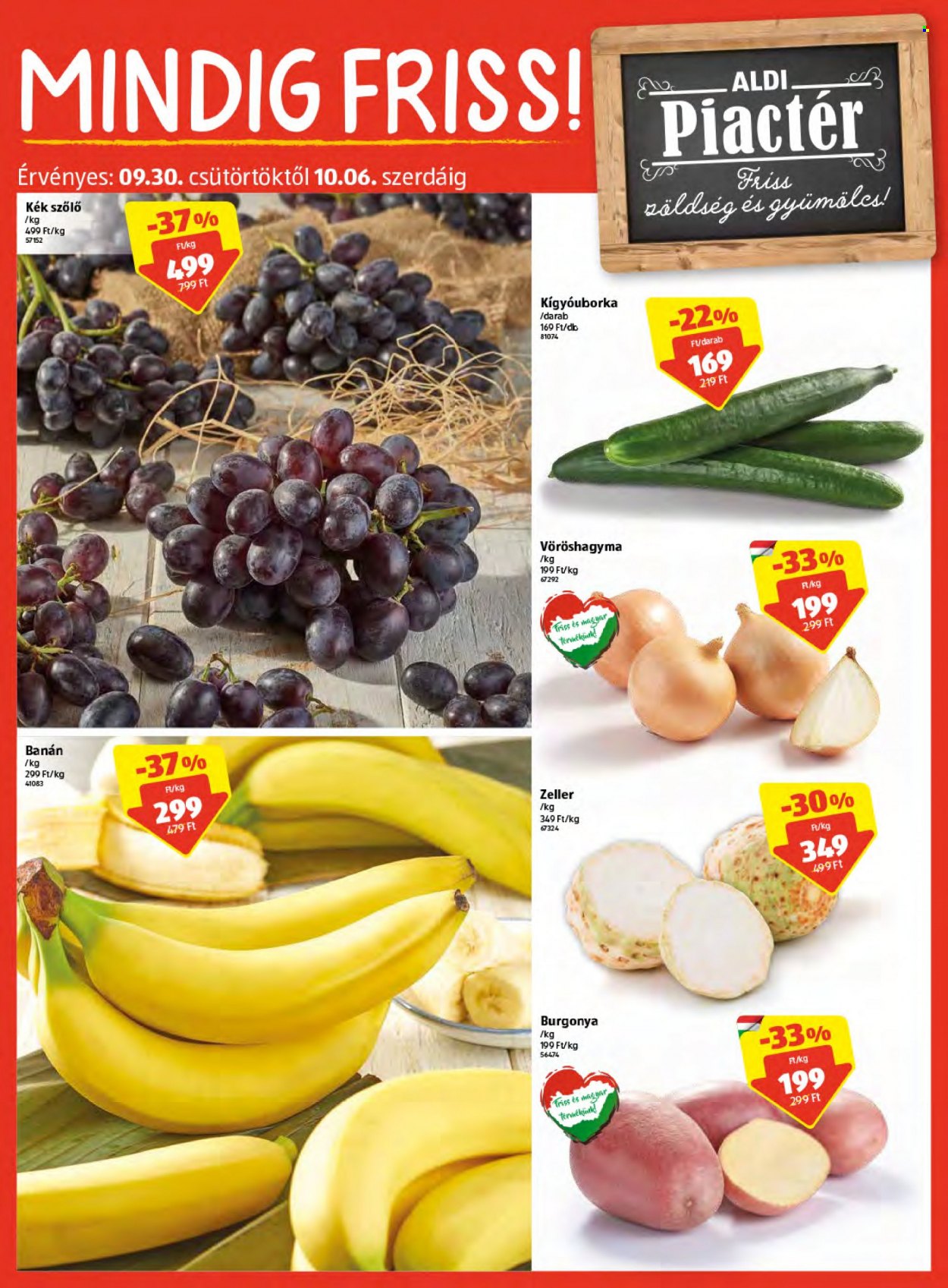 Aldi akciós újságok - 2021.09.30 - 2021.10.06. Oldal 2