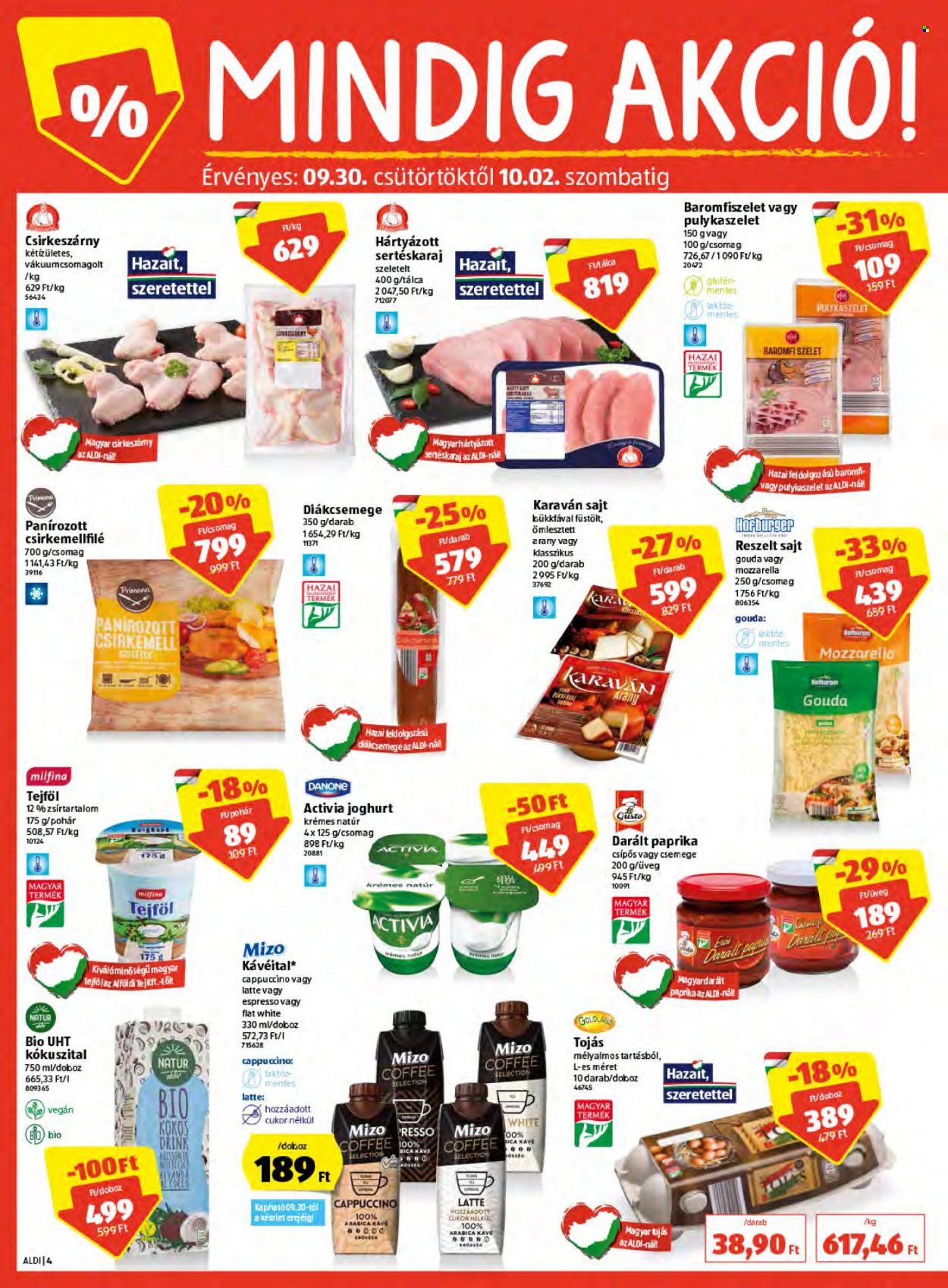 Aldi akciós újságok - 2021.09.30 - 2021.10.06. Oldal 4