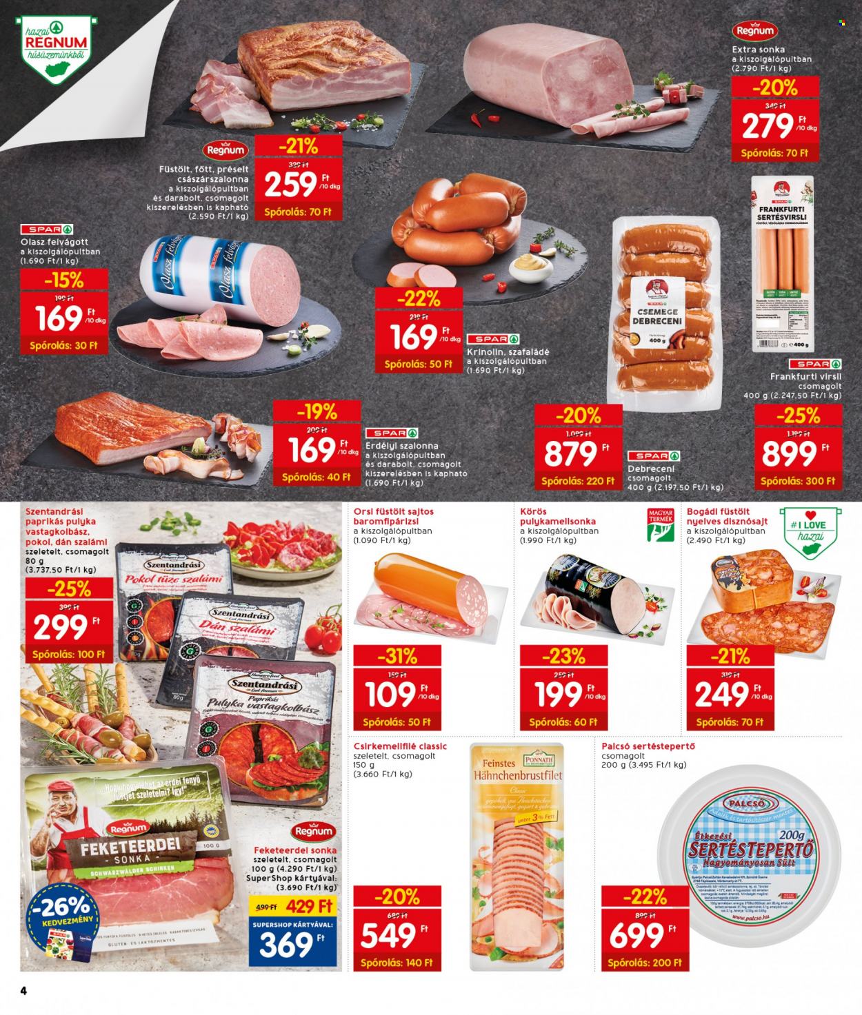 INTERSPAR akciós újságok - 2021.09.30 - 2021.10.06. Oldal 4