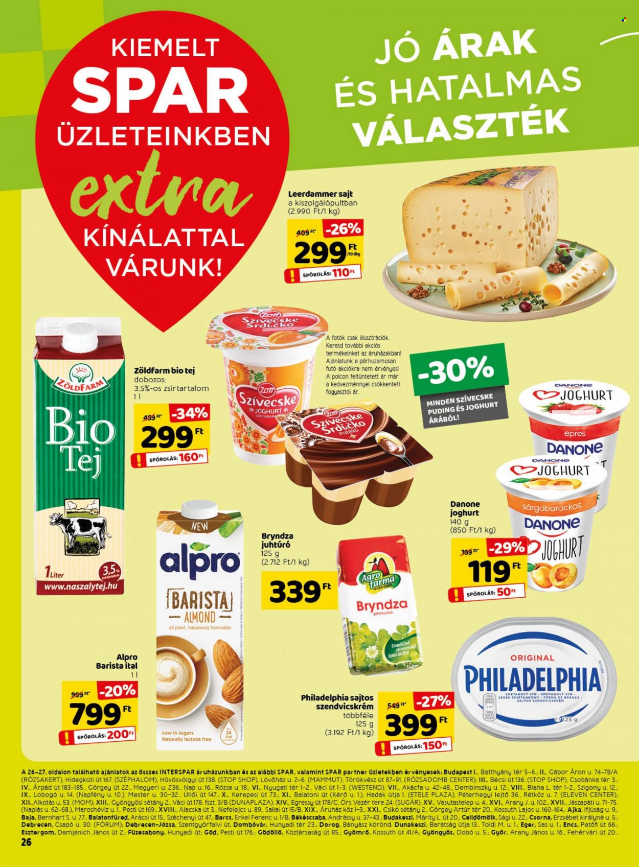 SPAR akciós újságok - 2021.09.30 - 2021.10.06. Oldal 1