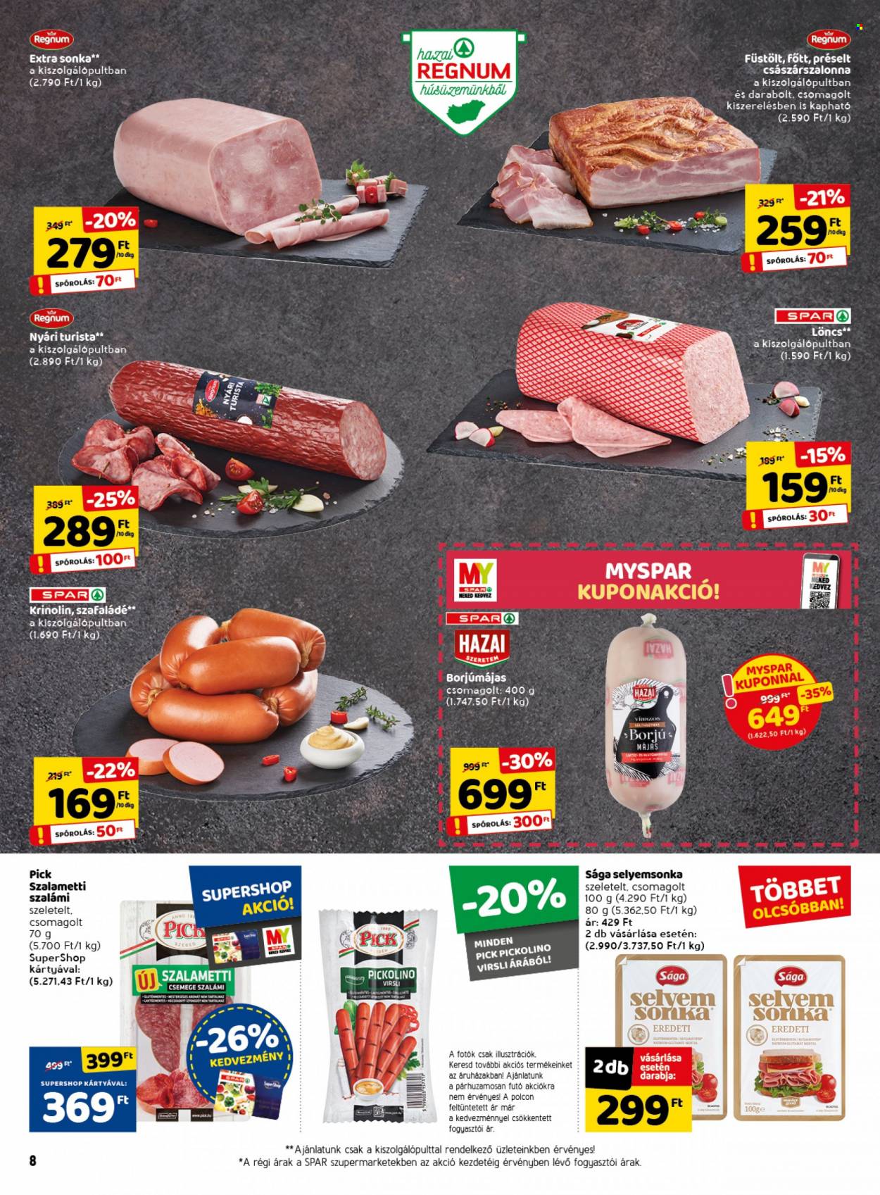 SPAR akciós újságok - 2021.09.30 - 2021.10.06. Oldal 10