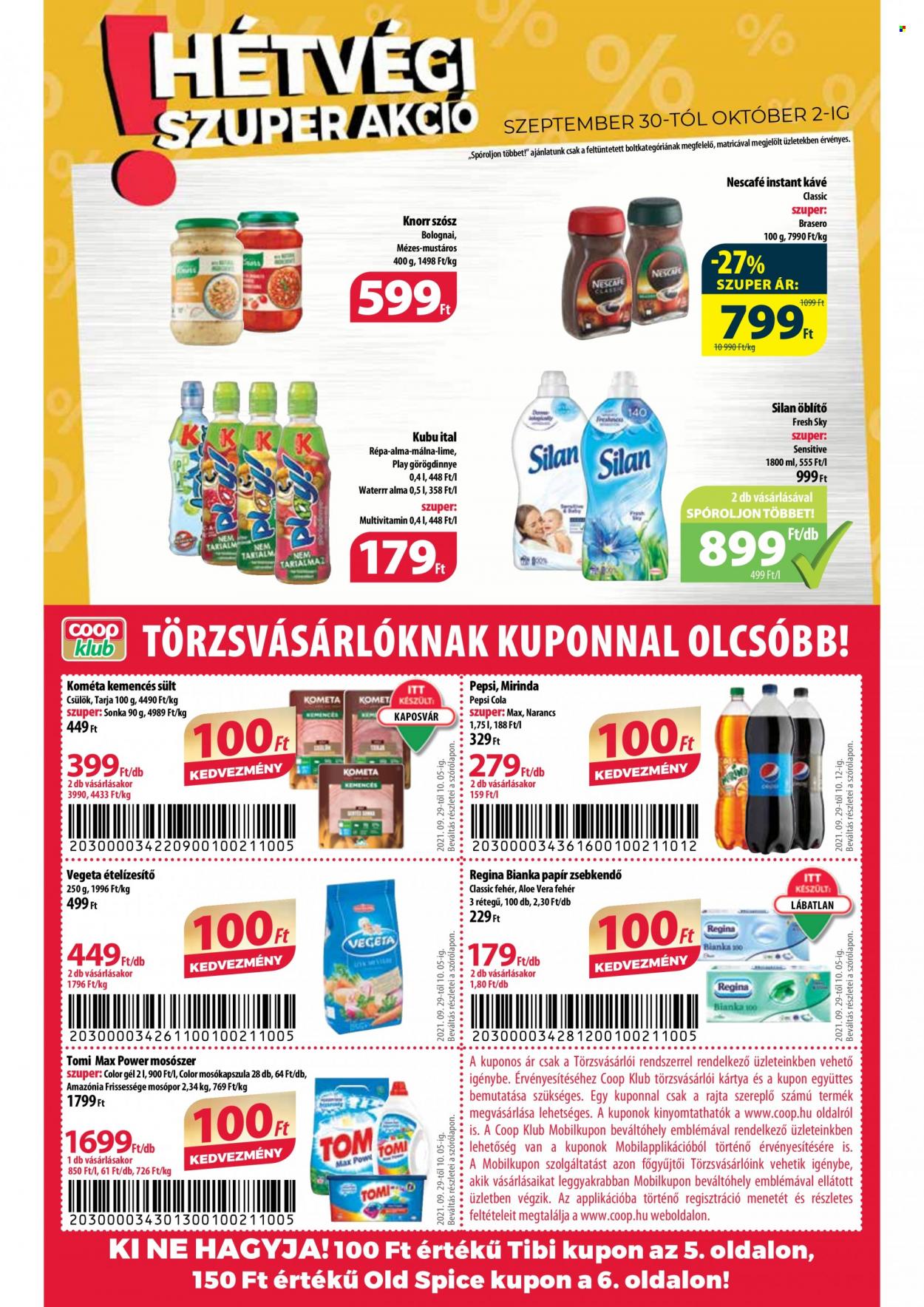 Coop akciós újságok - 2021.09.29 - 2021.10.05. Oldal 8