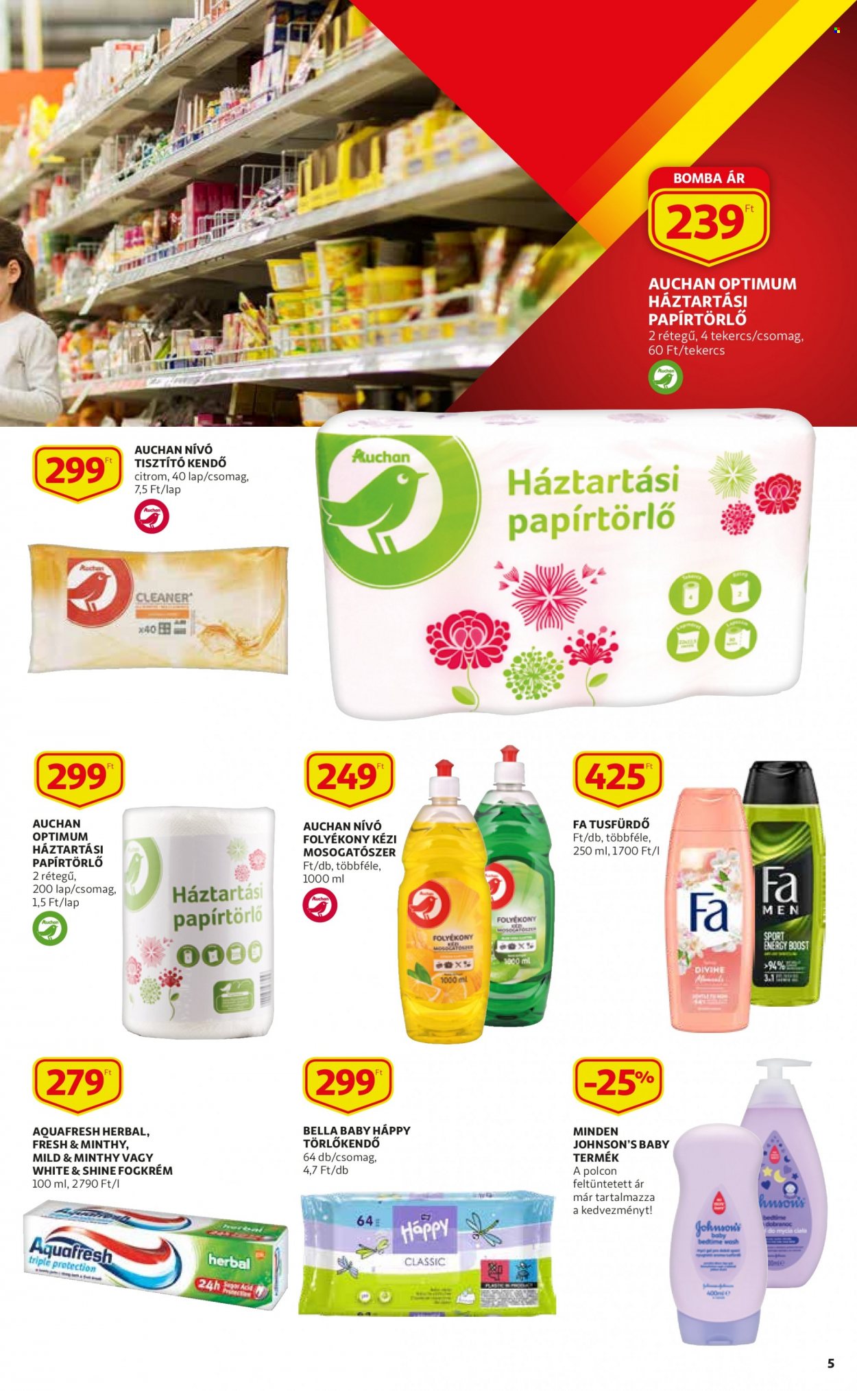 Auchan akciós újságok - 2021.09.30 - 2021.10.06. Oldal 5