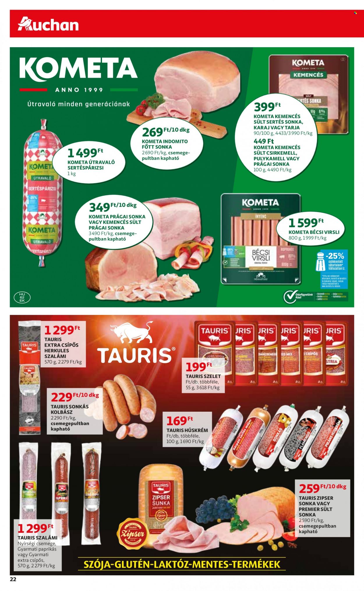 Auchan akciós újságok - 2021.09.30 - 2021.10.06. Oldal 22
