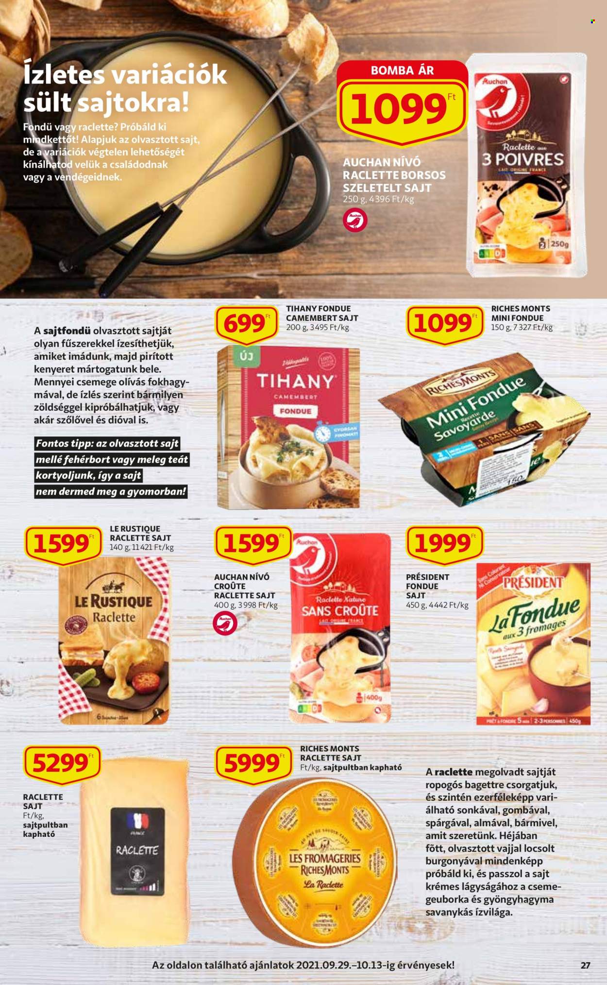 Auchan akciós újságok - 2021.09.30 - 2021.10.06. Oldal 27