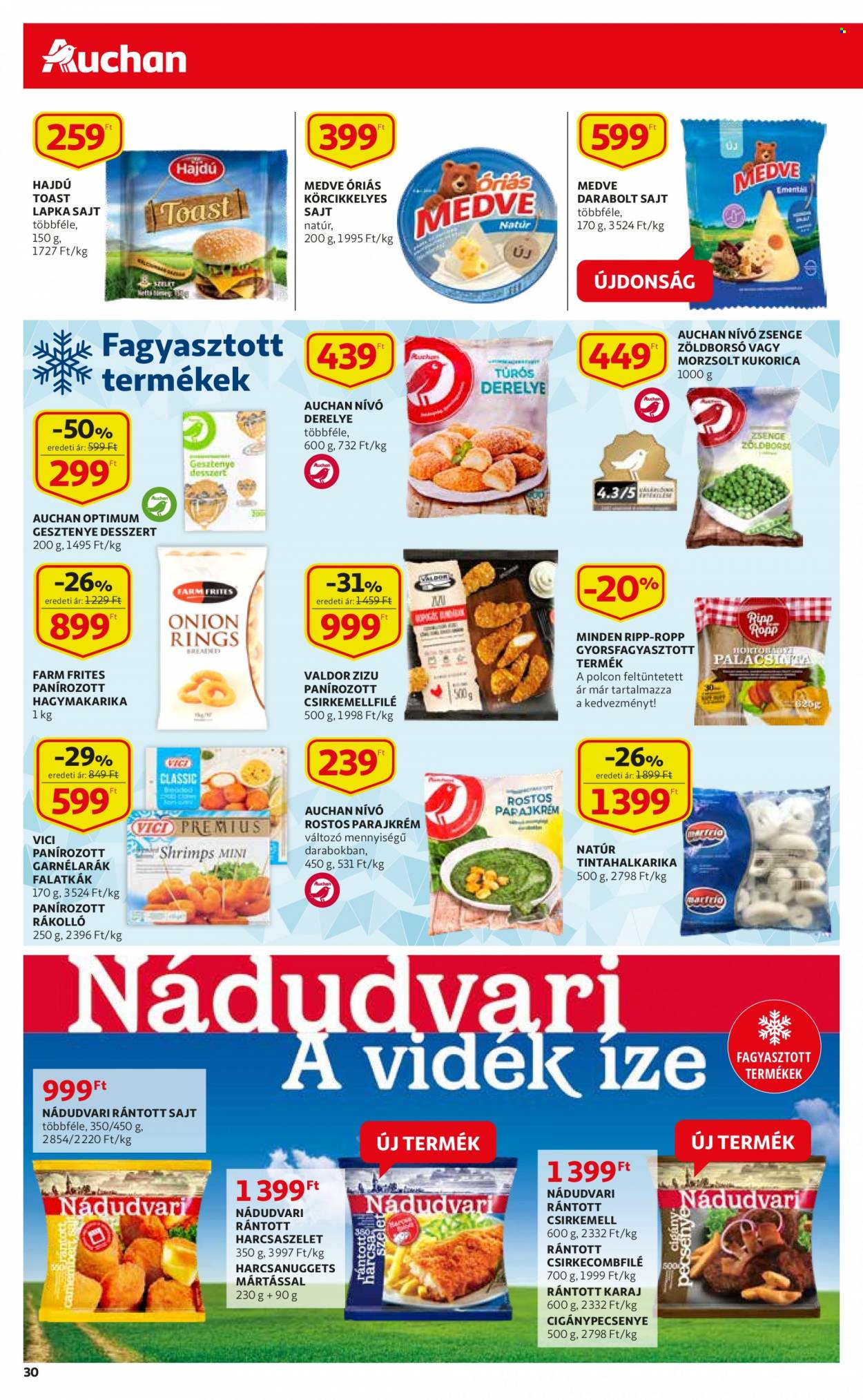 Auchan akciós újságok - 2021.09.30 - 2021.10.06. Oldal 30