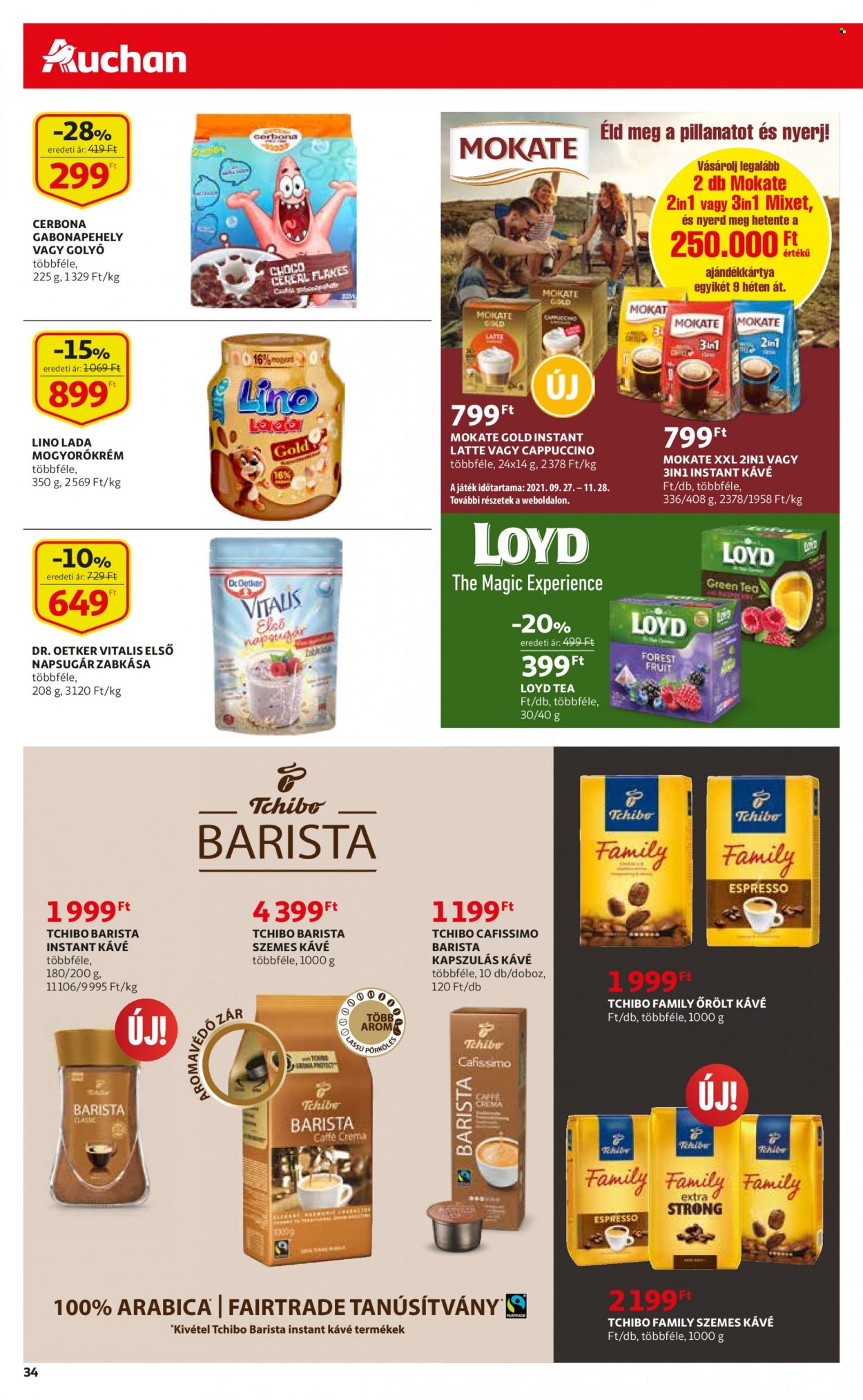 Auchan akciós újságok - 2021.09.30 - 2021.10.06. Oldal 34