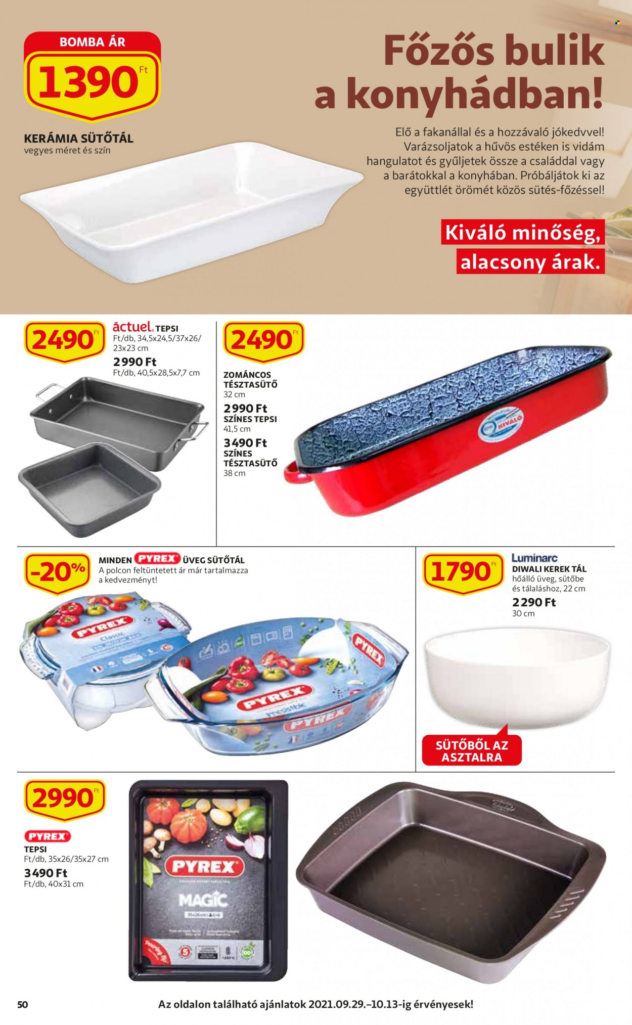 Auchan akciós újságok - 2021.09.30 - 2021.10.06. Oldal 50