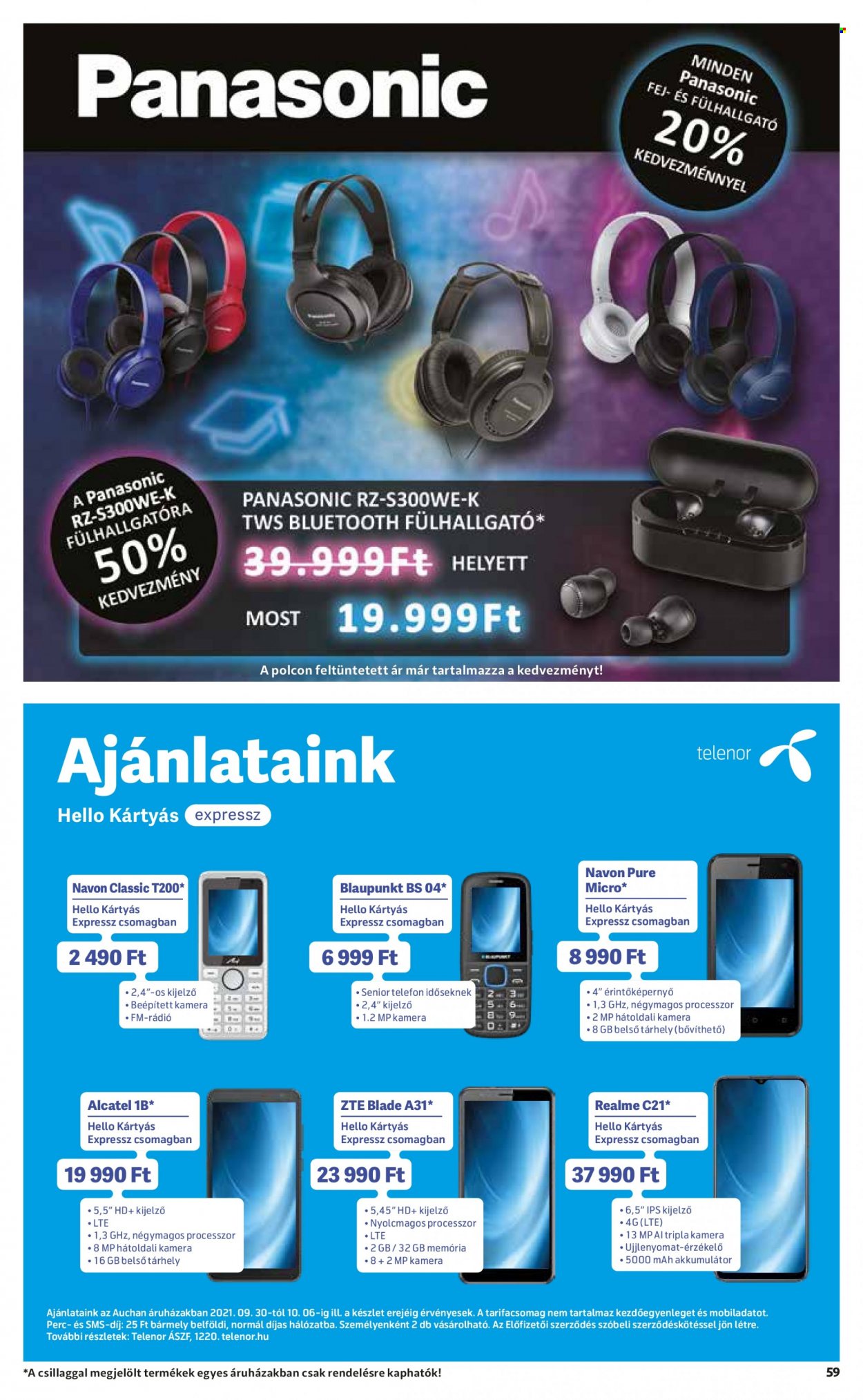 Auchan akciós újságok - 2021.09.30 - 2021.10.06. Oldal 59