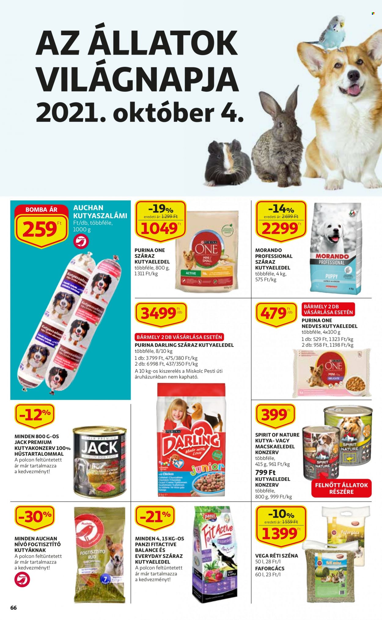 Auchan akciós újságok - 2021.09.30 - 2021.10.06. Oldal 66