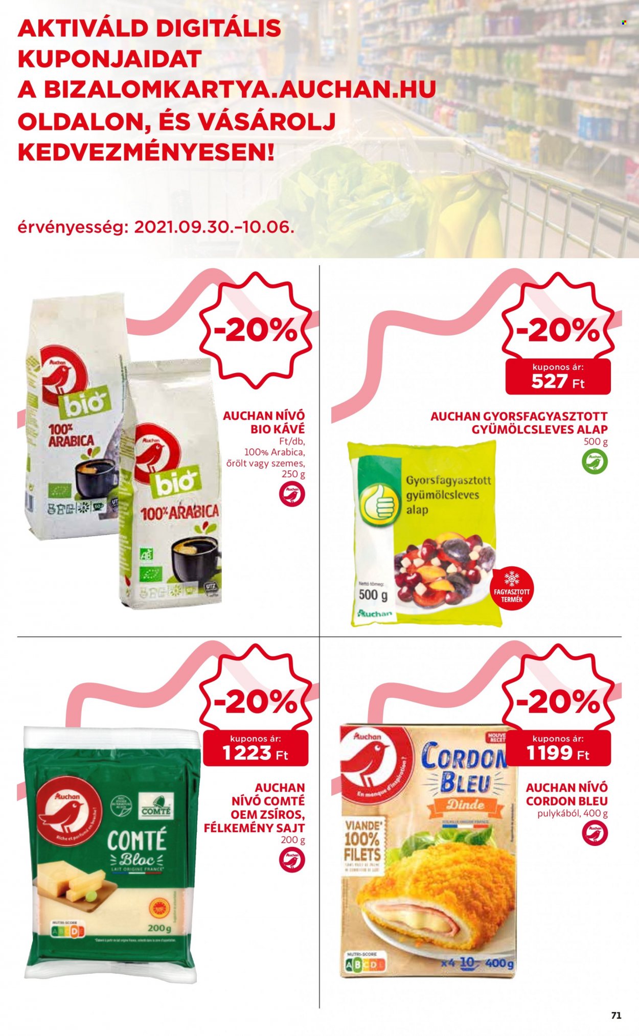 Auchan akciós újságok - 2021.09.30 - 2021.10.06. Oldal 71