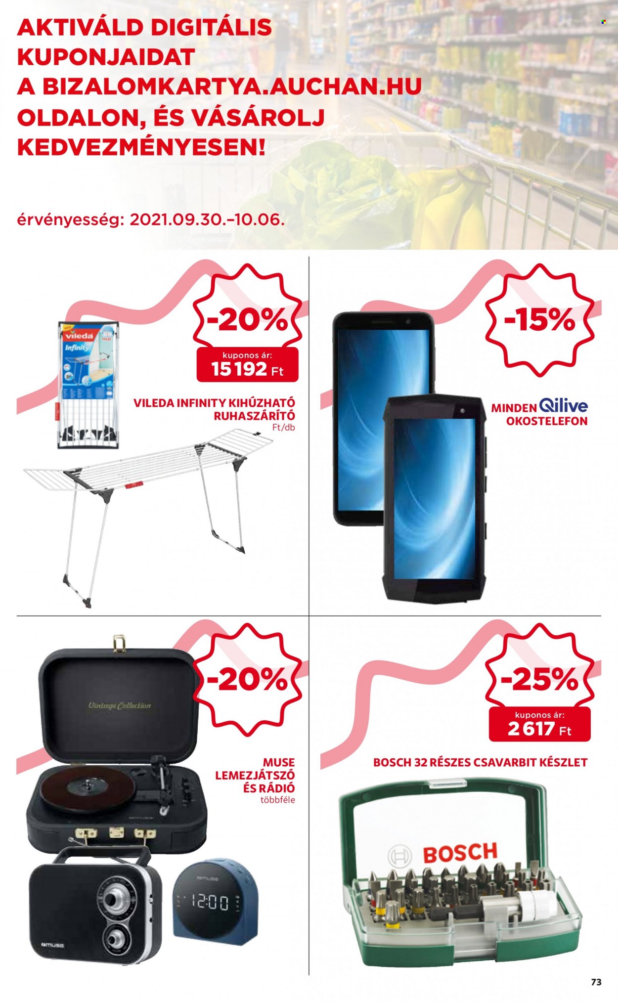 Auchan akciós újságok - 2021.09.30 - 2021.10.06. Oldal 73
