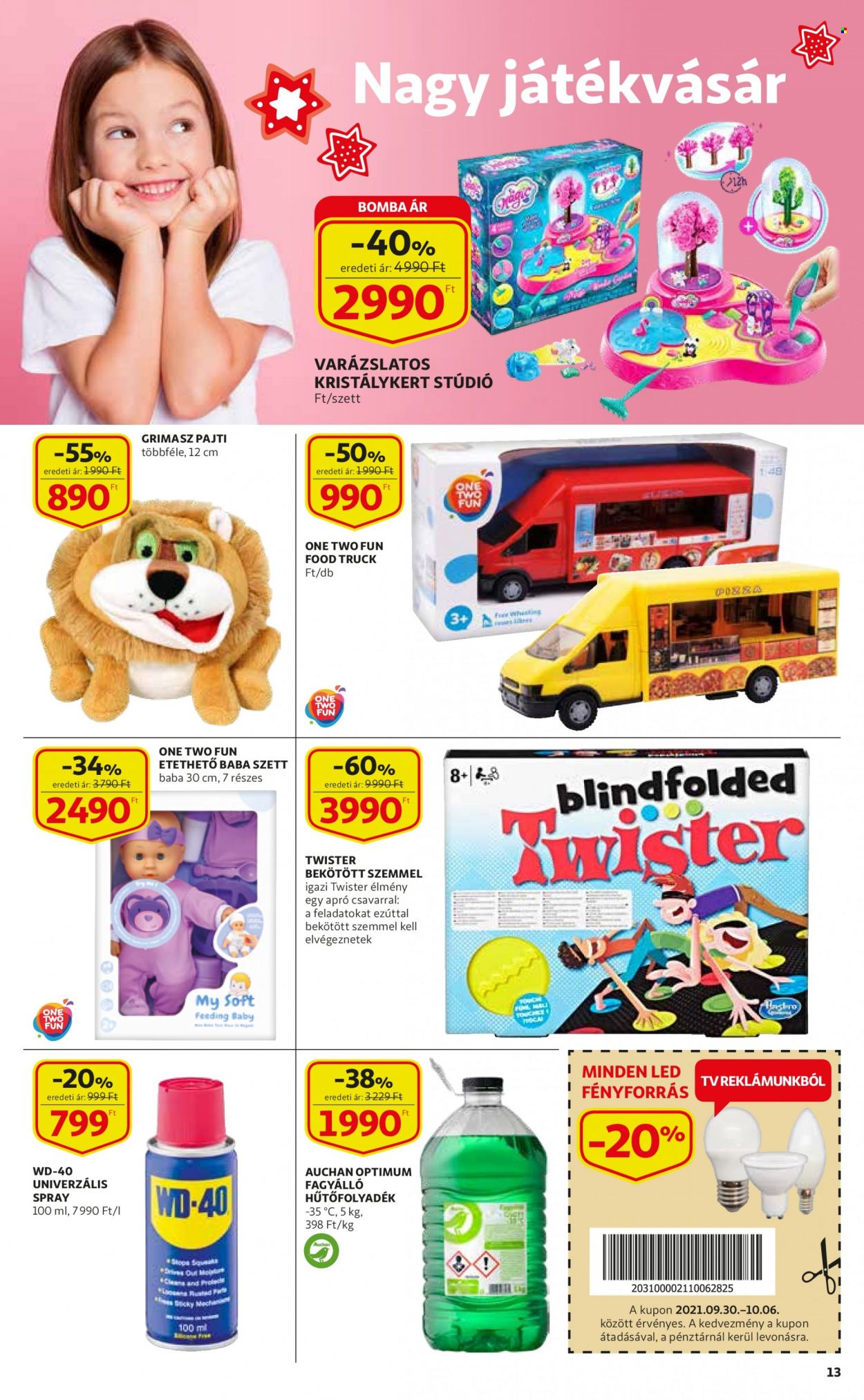 Auchan akciós újságok - 2021.09.30 - 2021.10.06. Oldal 13