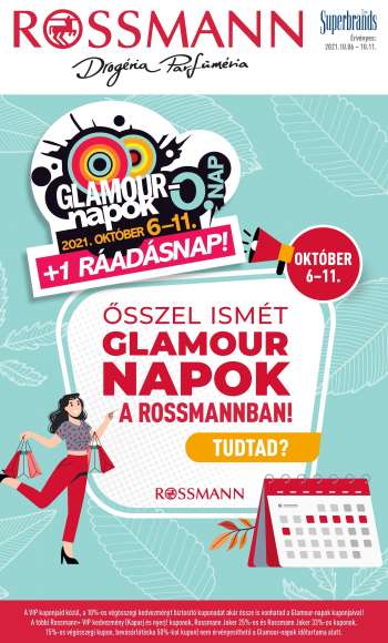 Újság Rossmann - 2021.10.06 - 2021.10.11.