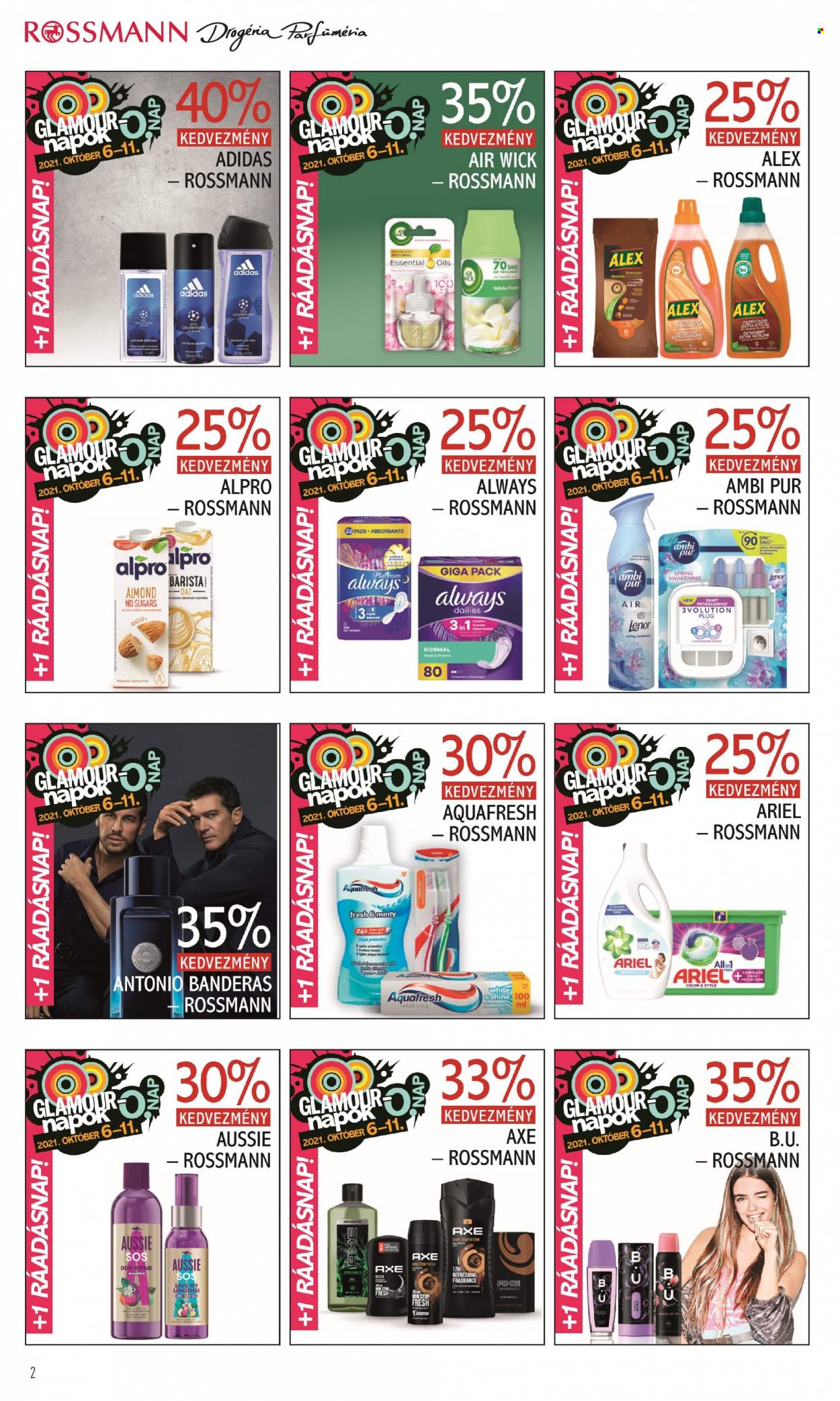 Rossmann akciós újságok - 2021.10.06 - 2021.10.11. Oldal 2