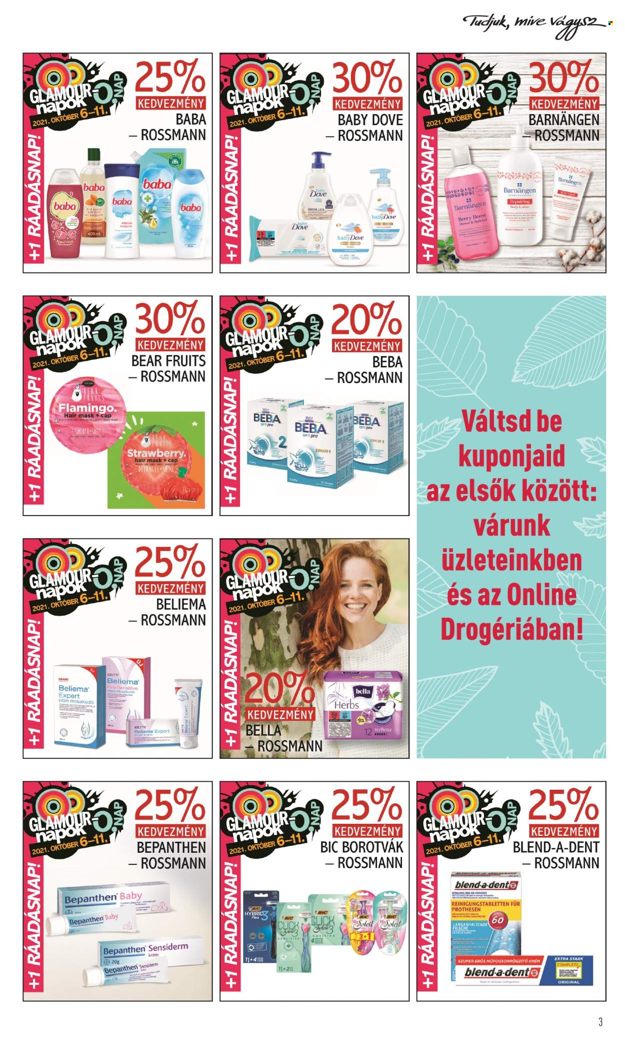 Rossmann akciós újságok - 2021.10.06 - 2021.10.11. Oldal 3