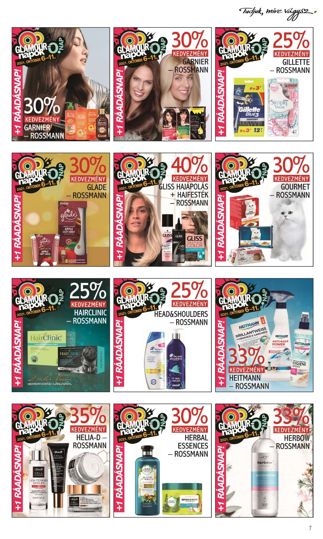 Rossmann akciós újságok - 2021.10.06 - 2021.10.11. Oldal 7