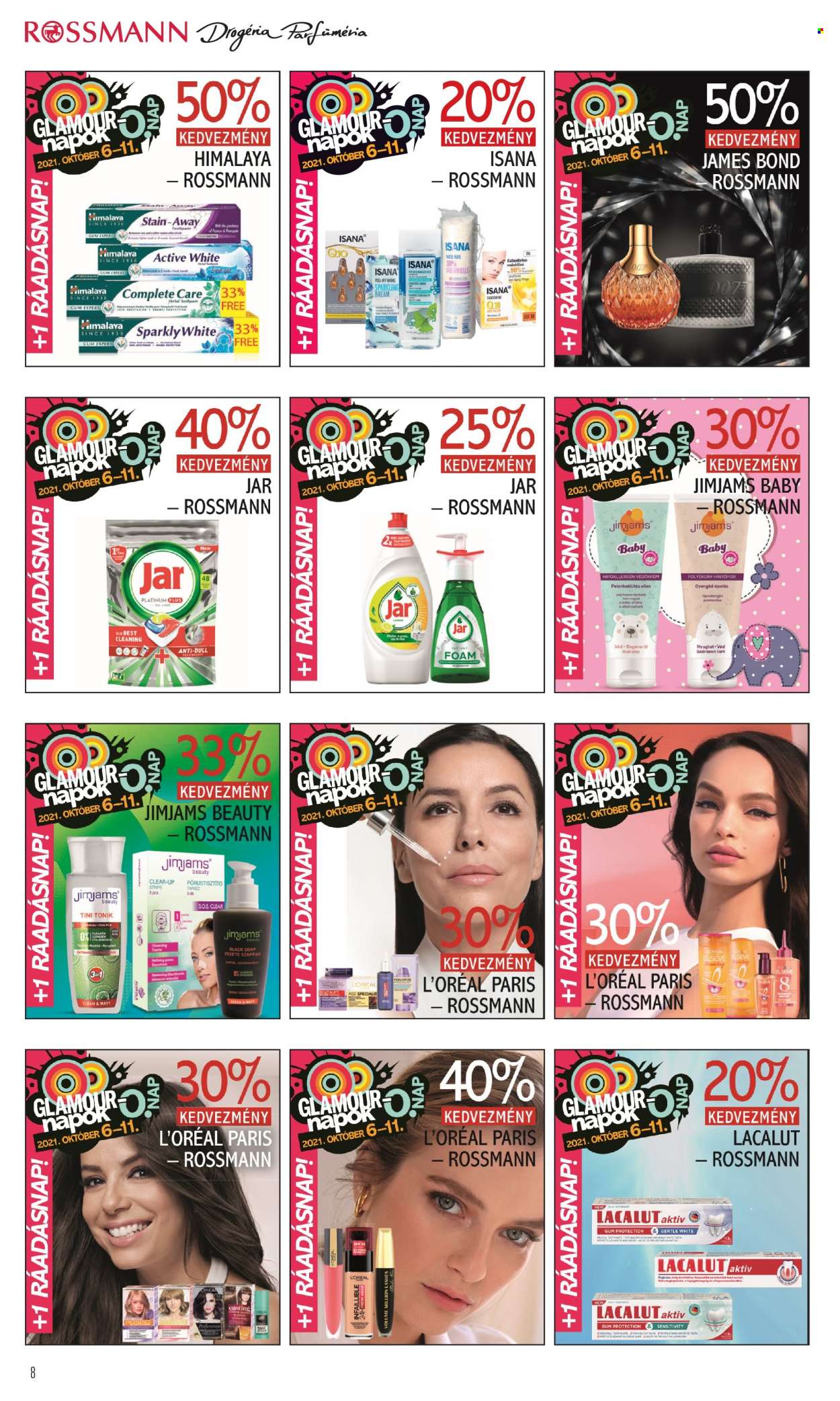 Rossmann akciós újságok - 2021.10.06 - 2021.10.11. Oldal 8