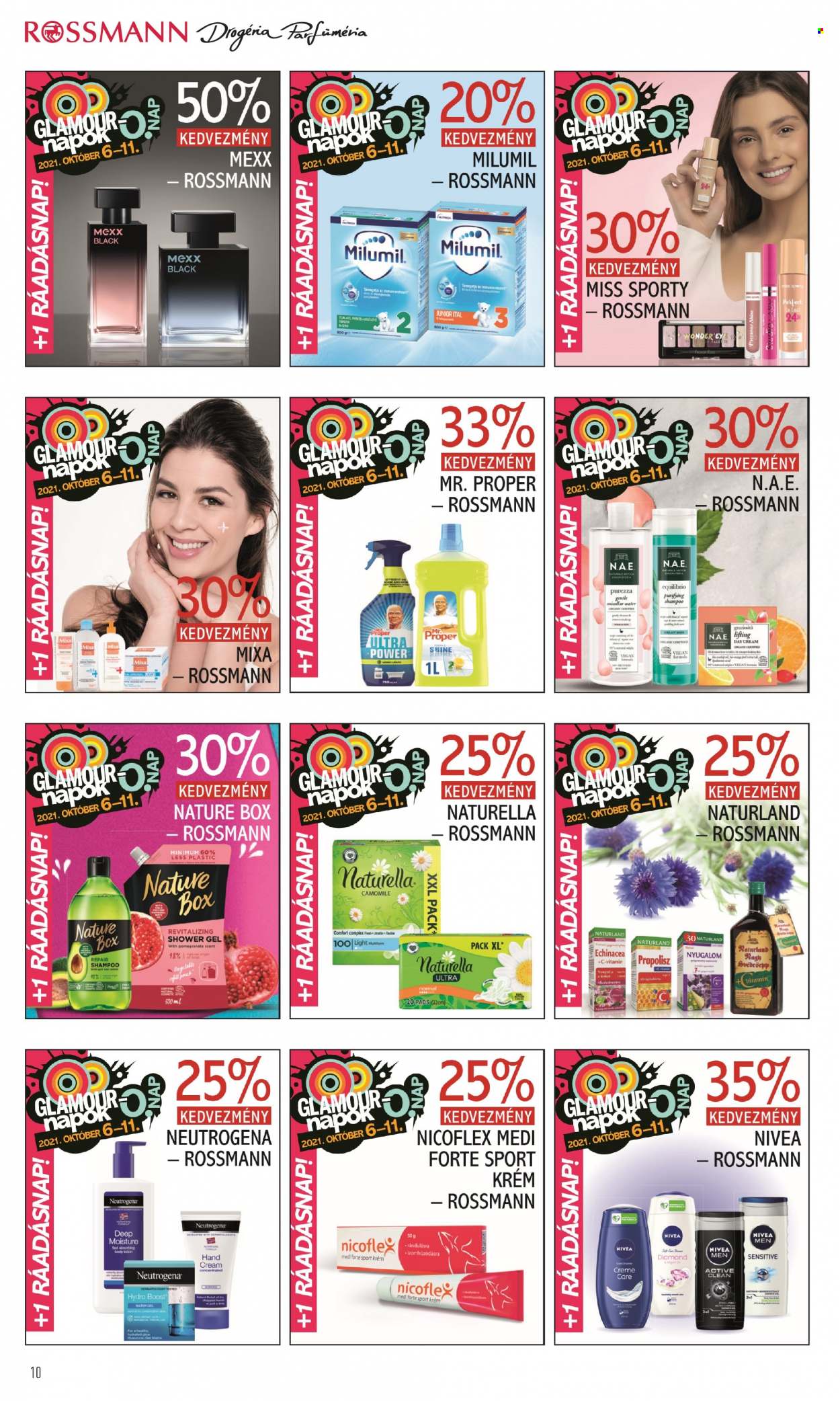 Rossmann akciós újságok - 2021.10.06 - 2021.10.11. Oldal 10