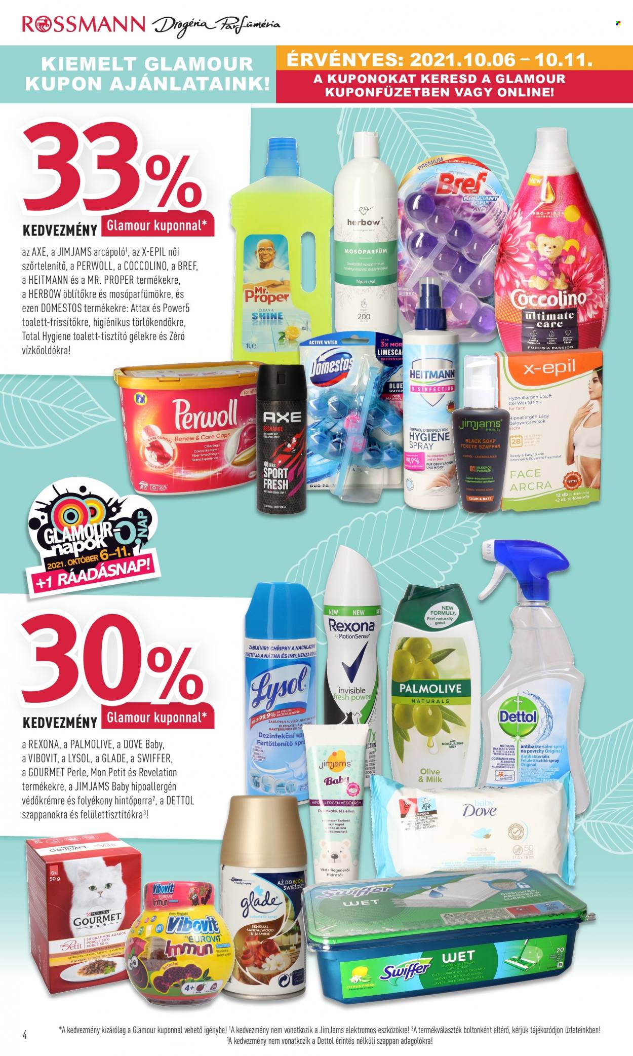 Rossmann akciós újságok - 2021.10.04 - 2021.10.15. Oldal 4