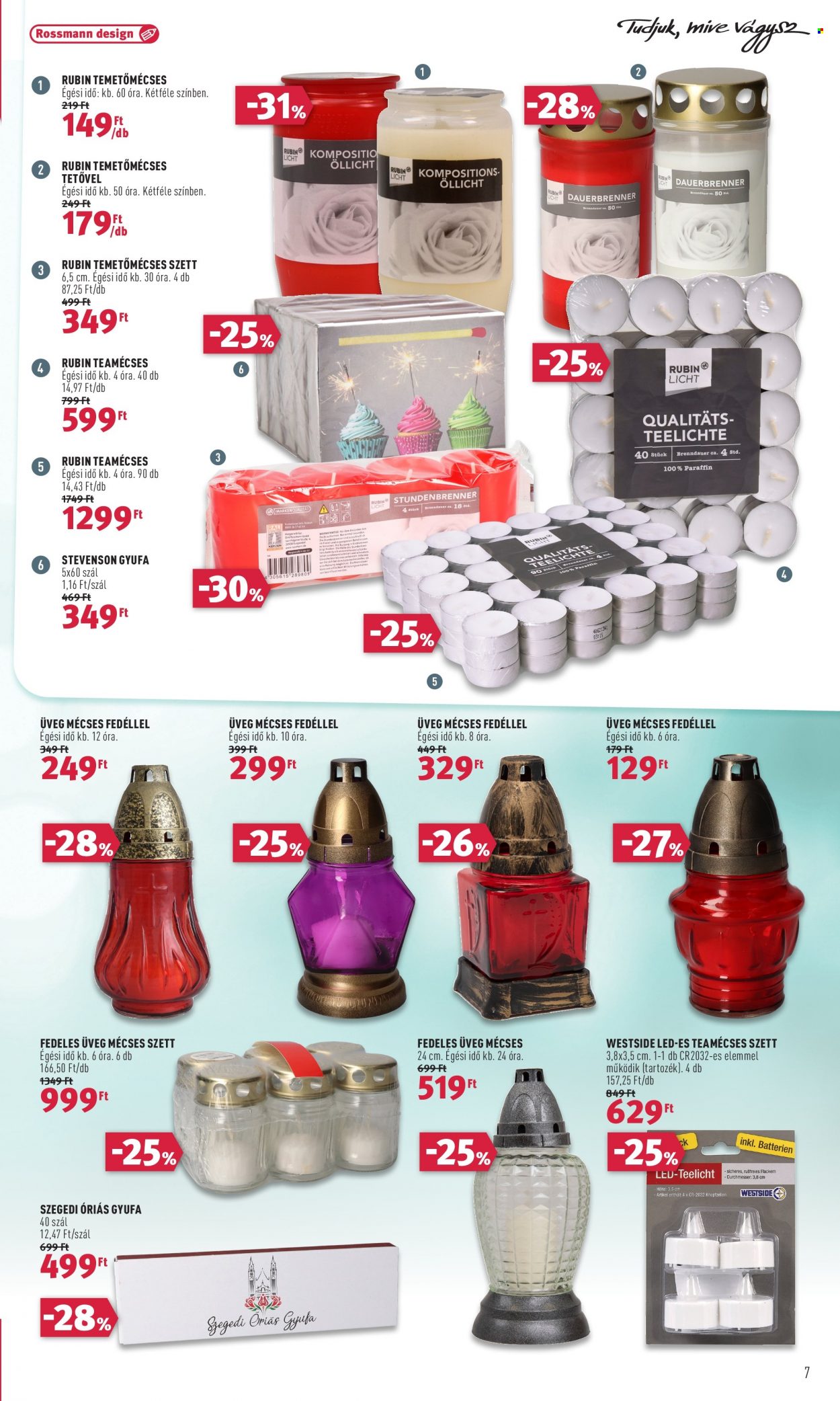 Rossmann akciós újságok - 2021.10.04 - 2021.10.15. Oldal 7