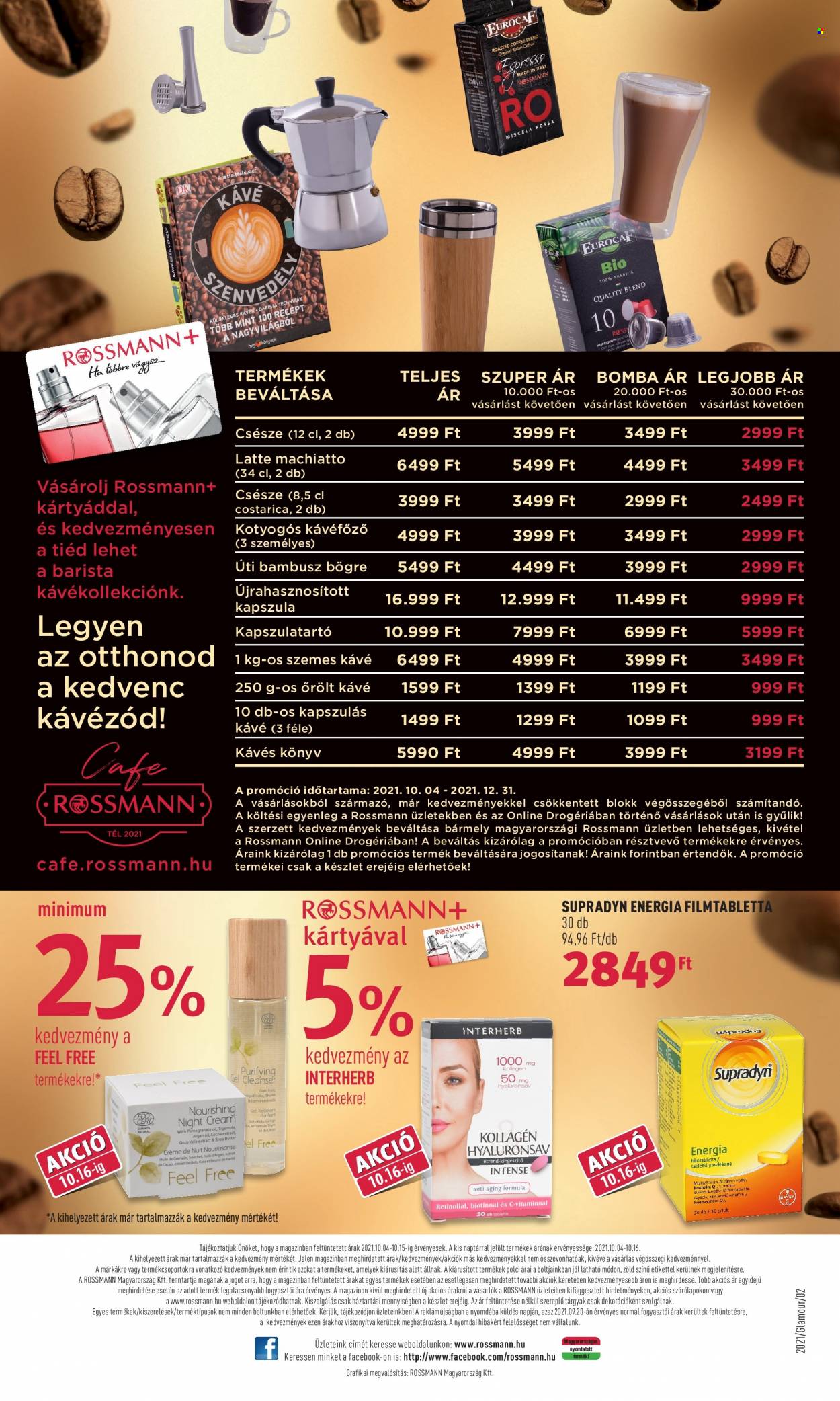 Rossmann akciós újságok - 2021.10.04 - 2021.10.15. Oldal 8