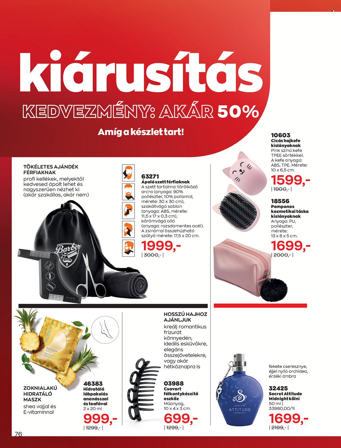Avon akciós újságok - 2021.10.01 - 2021.10.31. Oldal 78