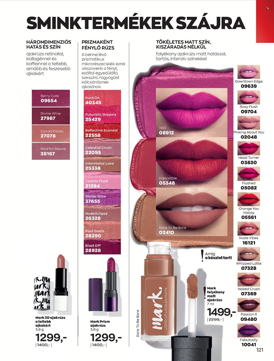 Avon akciós újságok - 2021.10.01 - 2021.10.31. Oldal 123