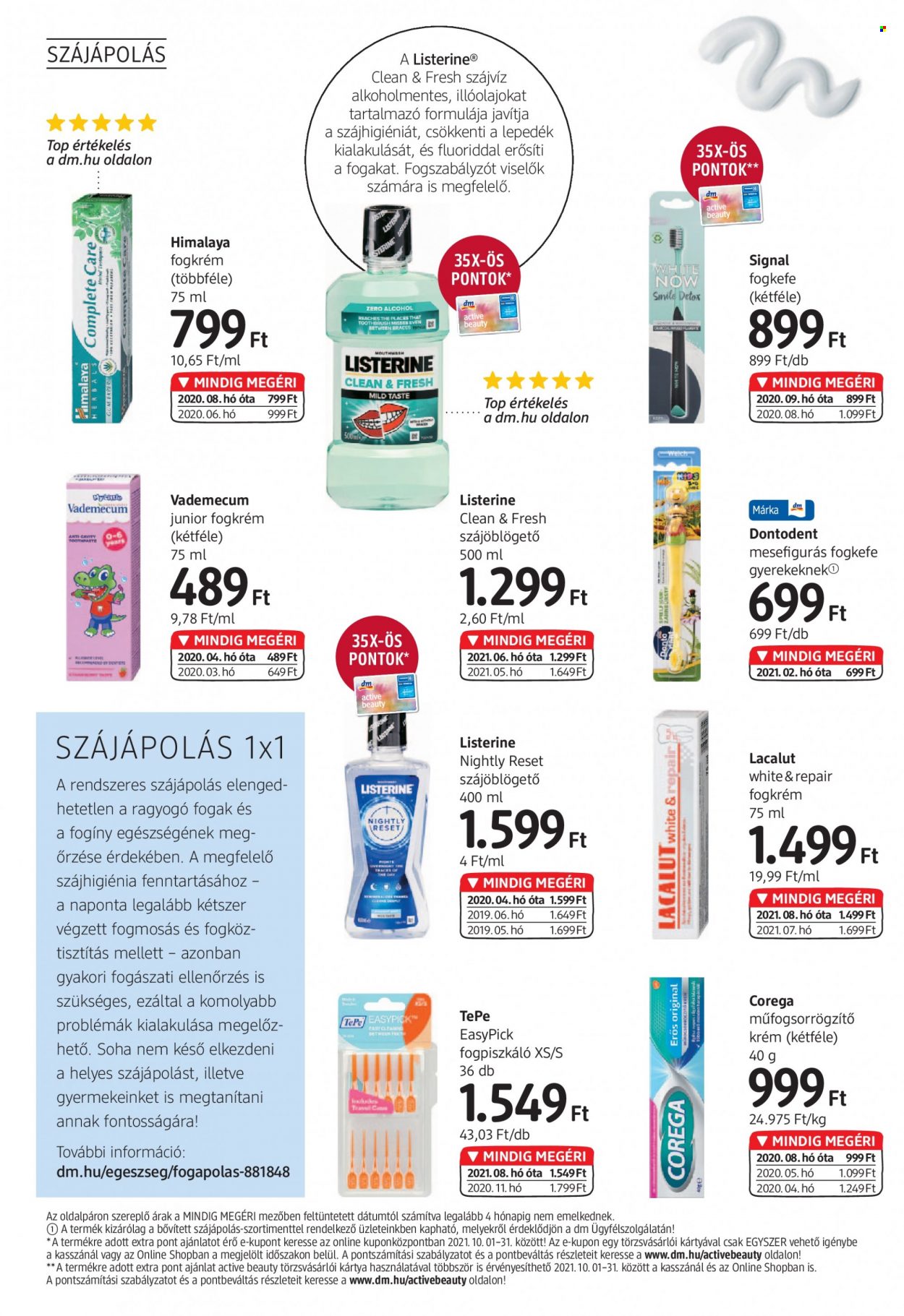 dm drogerie markt akciós újságok - 2021.09.30 - 2021.10.31. Oldal 16