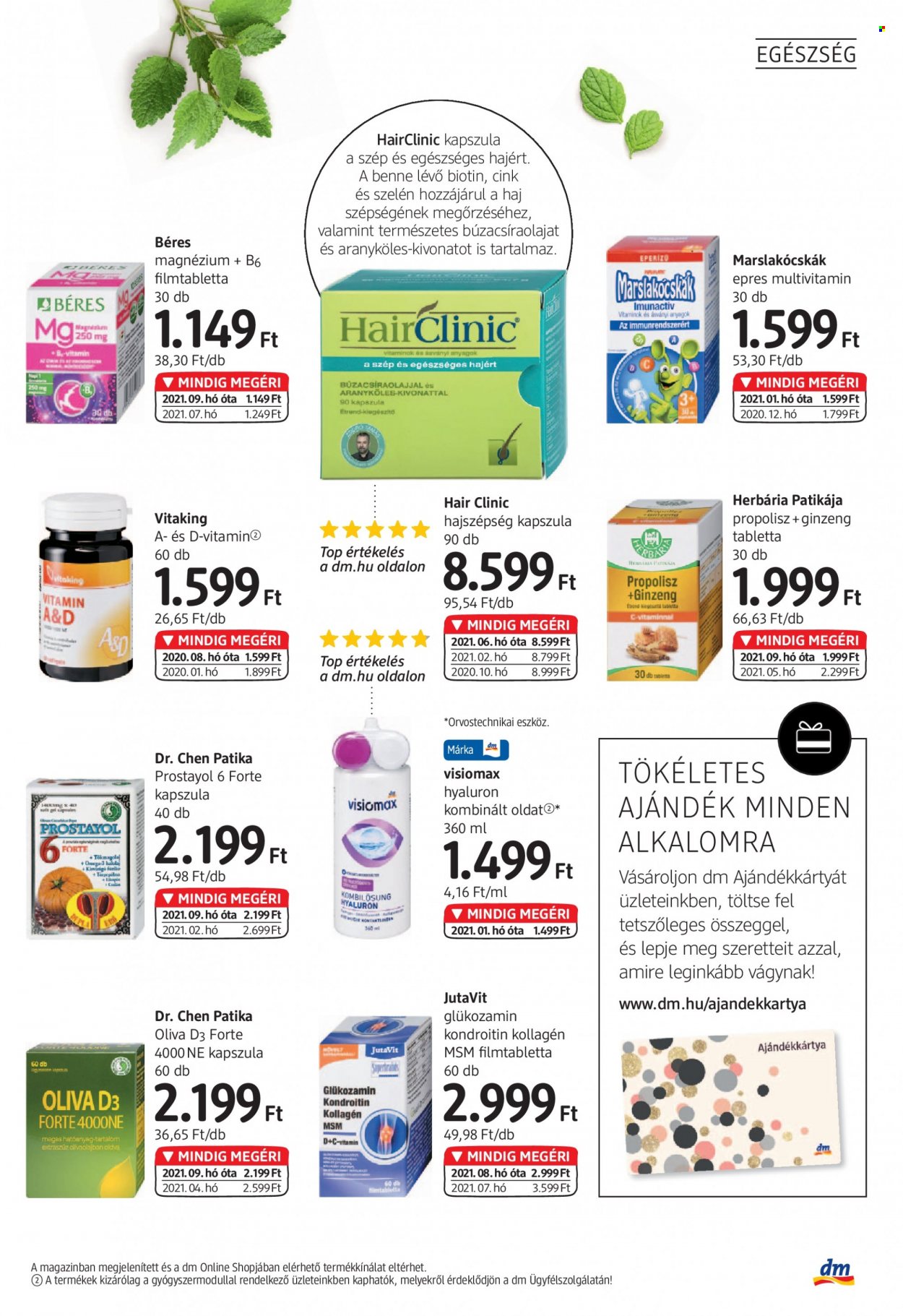 dm drogerie markt akciós újságok - 2021.09.30 - 2021.10.31. Oldal 19