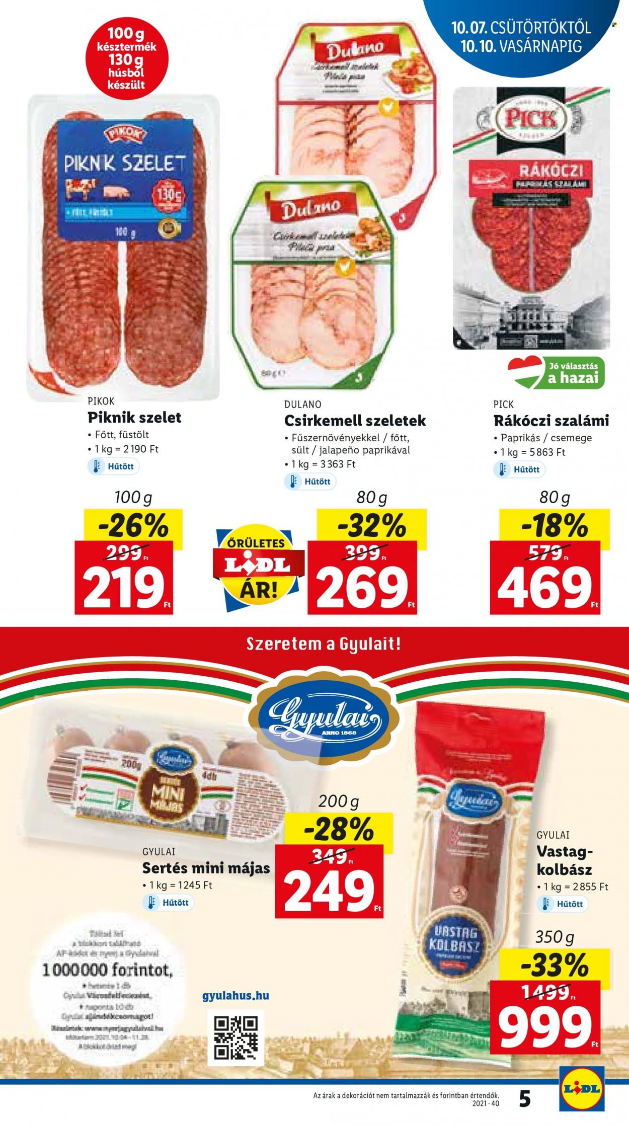 Lidl akciós újságok - 2021.10.07 - 2021.10.13. Oldal 5